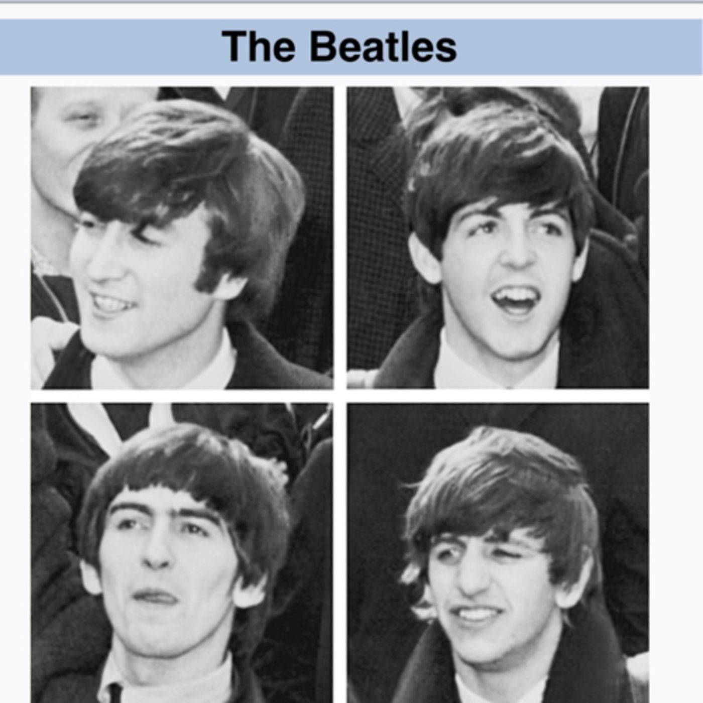 The Top Hits Songs of the Beatles episode artwork