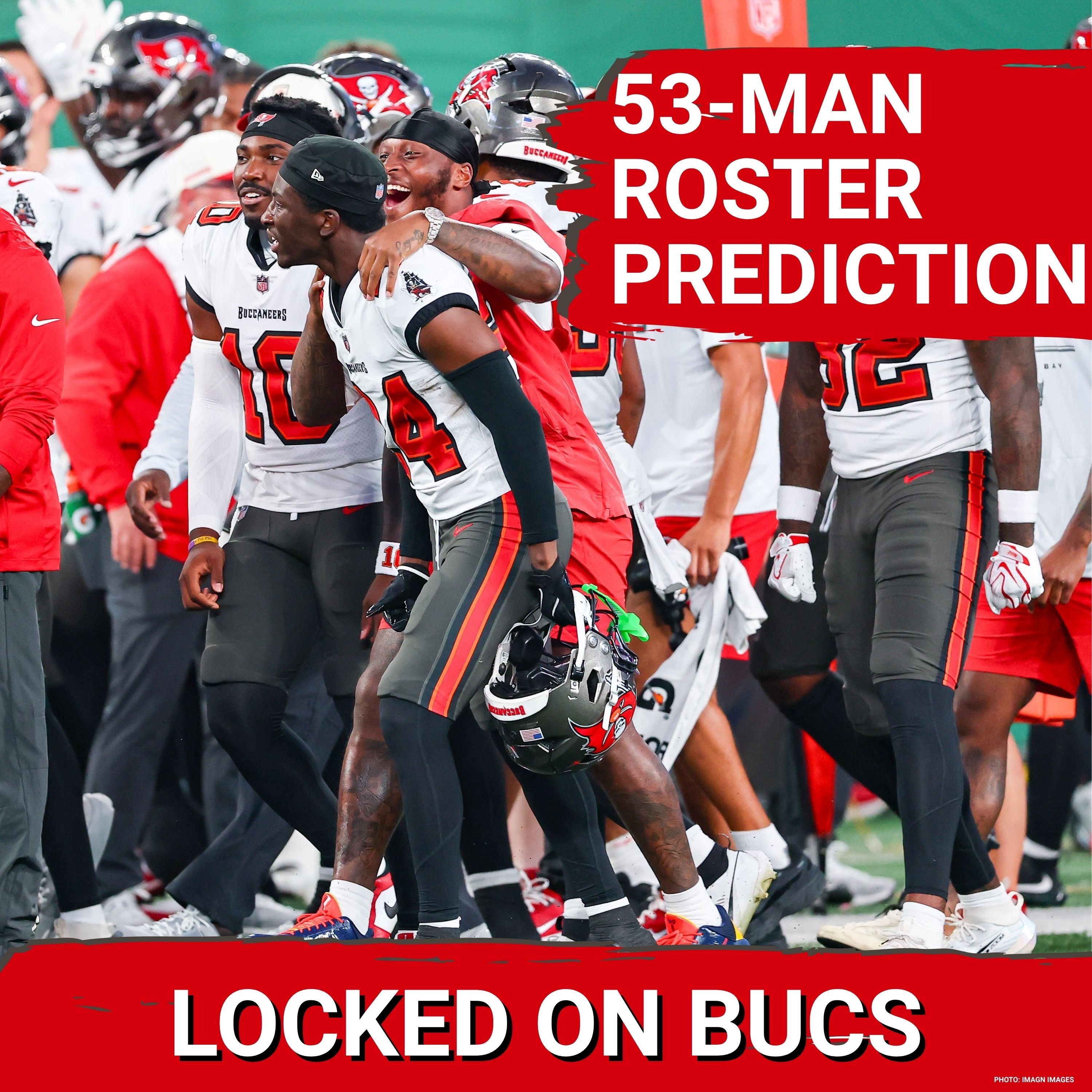 Buccaneers 53-Man ROSTER PREDICTIONS | Stacking Up DEPTH ON DEFENSE | Jalon Daniels IN QB2 RACE episode artwork