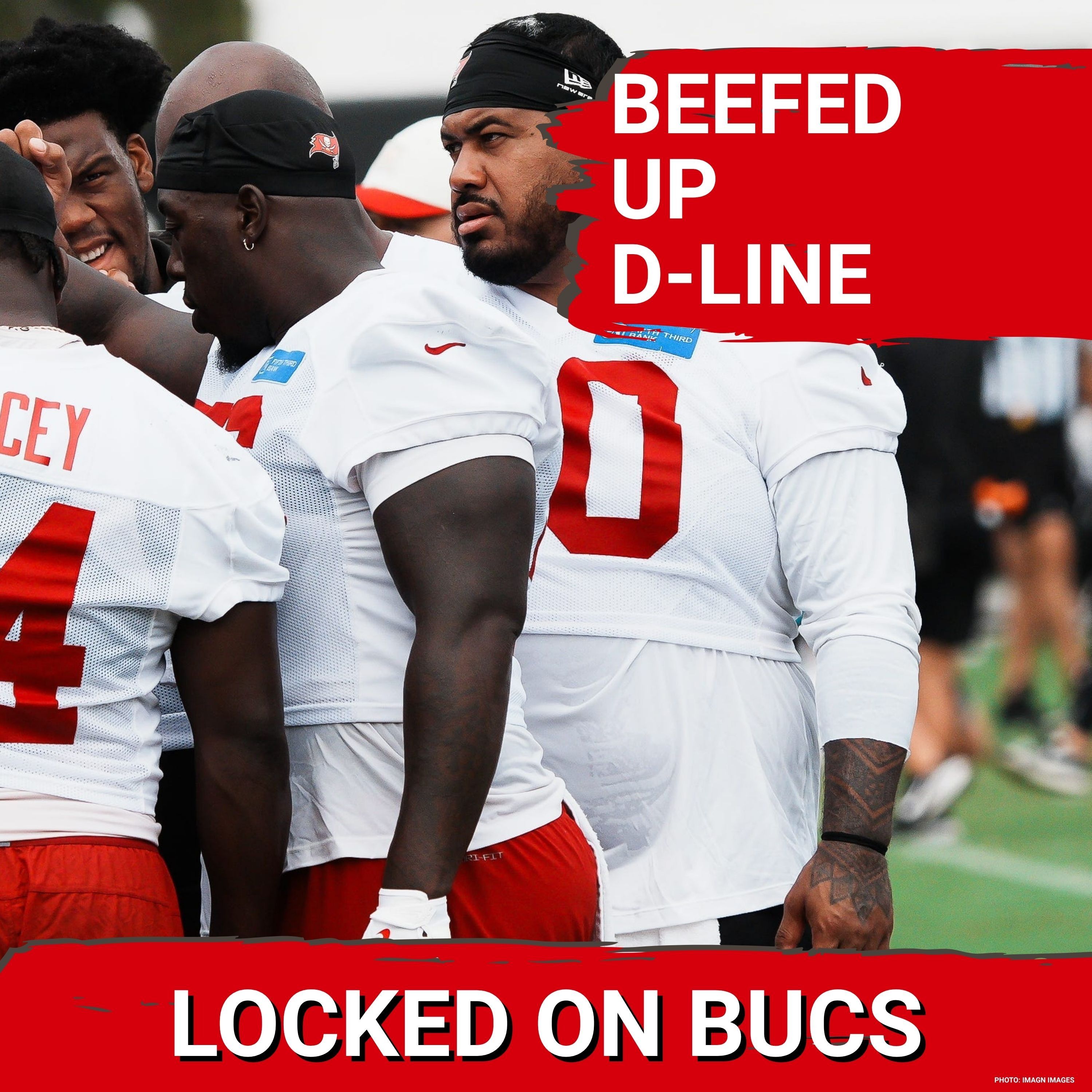 Bucs Focus On DEPTH AND BULK Along Defensive Line | Egbuka's Injury | BEST RUN DEFENSE In The NFL? episode artwork