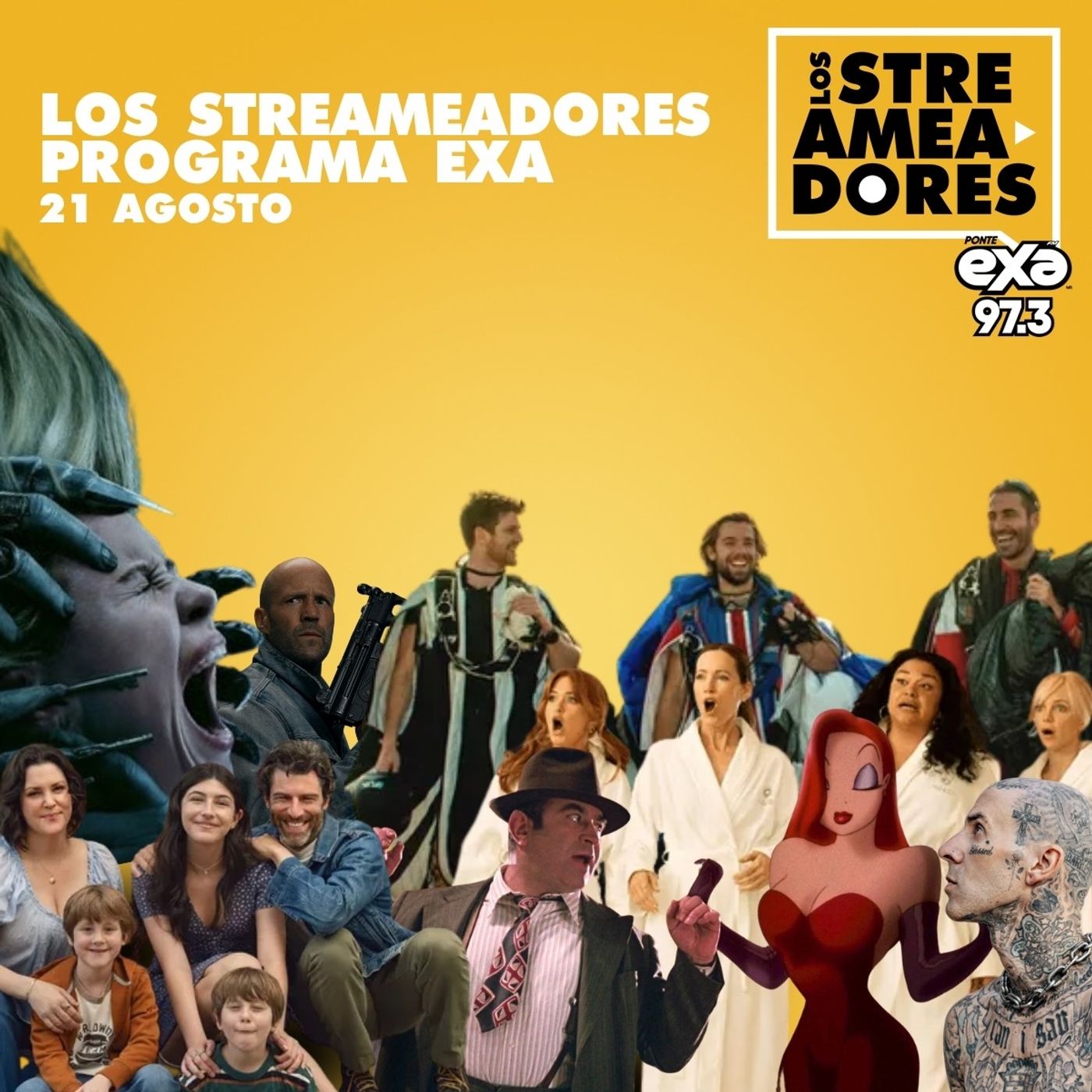 Código: Venganza, Relajadas y Muy Peligrosas, Insidious: Out of the Further, La Fiera, No Se Desea Buena Suerte & Travis Barker: Más Fuerte Que El Miedo | 21 de Agosto de 2026 episode artwork