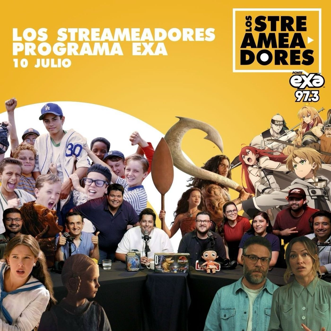 ¡La Invitación, Moana: Live Action, Evil Dead: En Llamas, Enola Holmes 3 & Mushoku Tensei: Jobless Reincarnation T3! | 10 de Julio de 2026 episode artwork