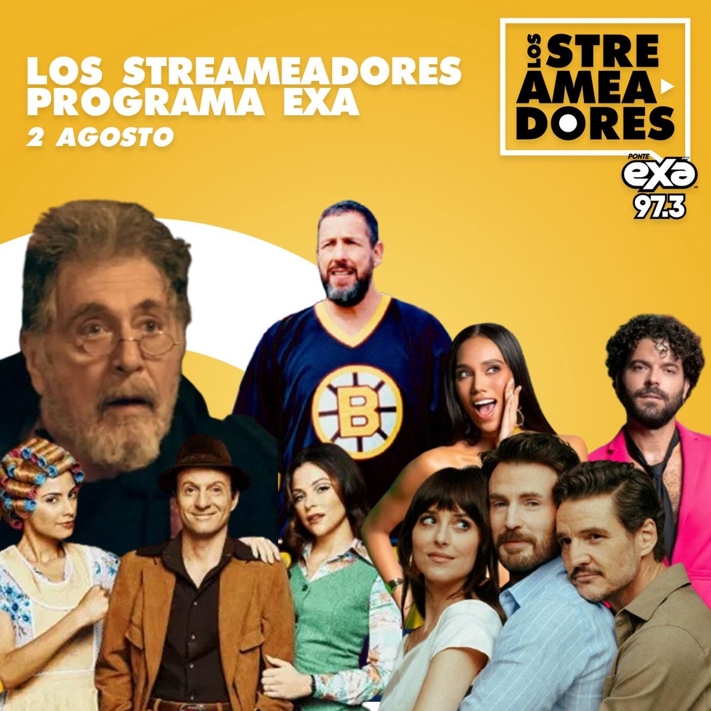 Amores Materialistas, Happy Gilmore 2, Chespirito: Sin Querer Queriendo: FINAL, Exorcismo: El Ritual, LCDLFM T3. LOS STREAMEADORES RADIO- 02 DE AGOSTO DEL 2025