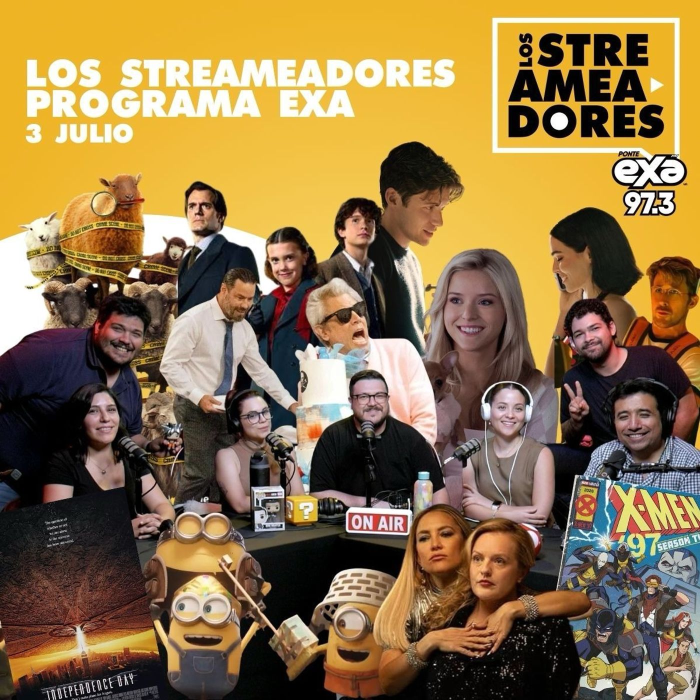 ¡Minions y Monstruos, Mensajes de Voz para Isabelle, X-Men ’97 T2, Jackass: La Última y Nos Vamos & Elle! | 03 de Julio de 2026 episode artwork