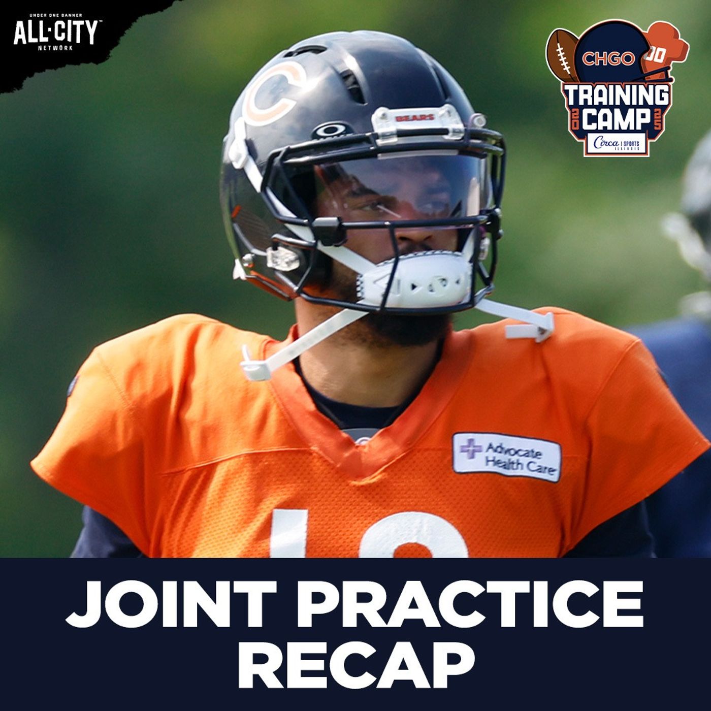 BEARS-BILLS PRACTICE: Caleb Williams starts FAST, while secondary causes issues for Josh Allen | CHGO Bears Podcast