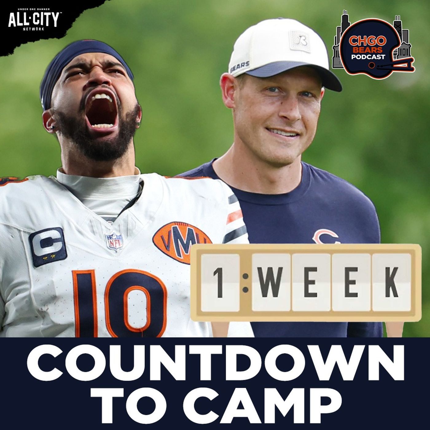 ONE WEEK AWAY: Top Chicago Bears Training Camp Storylines Heading Into 2026 | CHGO Bears Podcast