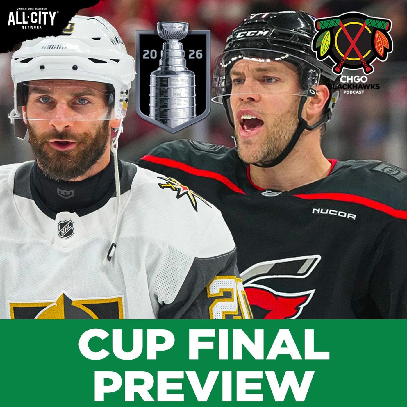 Steve Peters Previews the Hurricanes vs Golden Knights Stanley Cup Final | CHGO Blackhawks Podcast