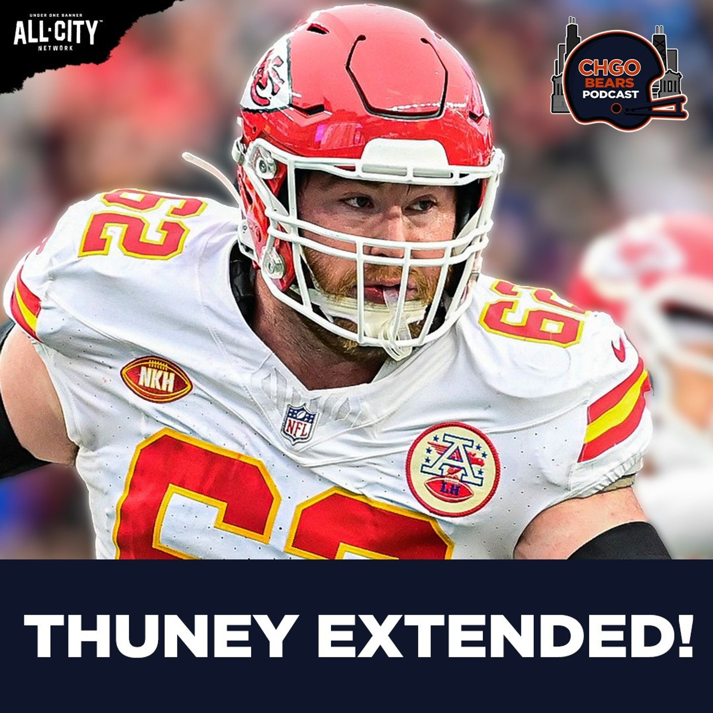 Joe Thuney Signs 2-Year Extension with Chicago Bears! | CHGO Bears Emergency Pod     NEW
