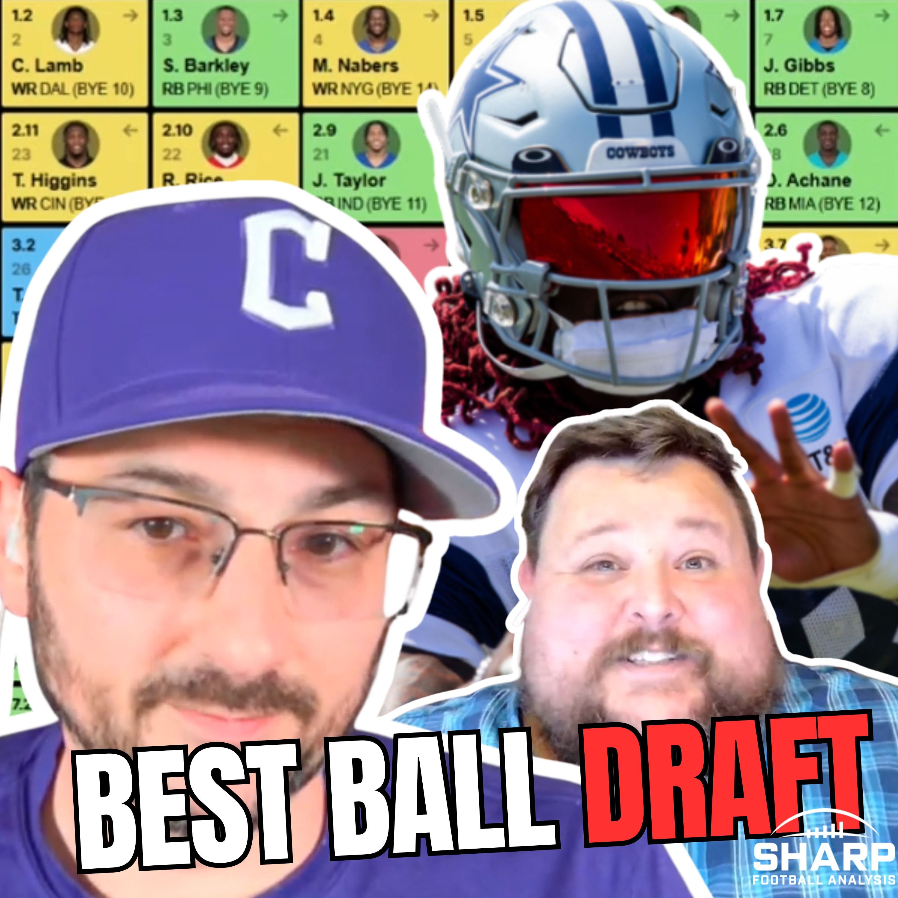 2025 Fantasy Football Best Ball Draft with Rich Hribar & Ray Summerlin