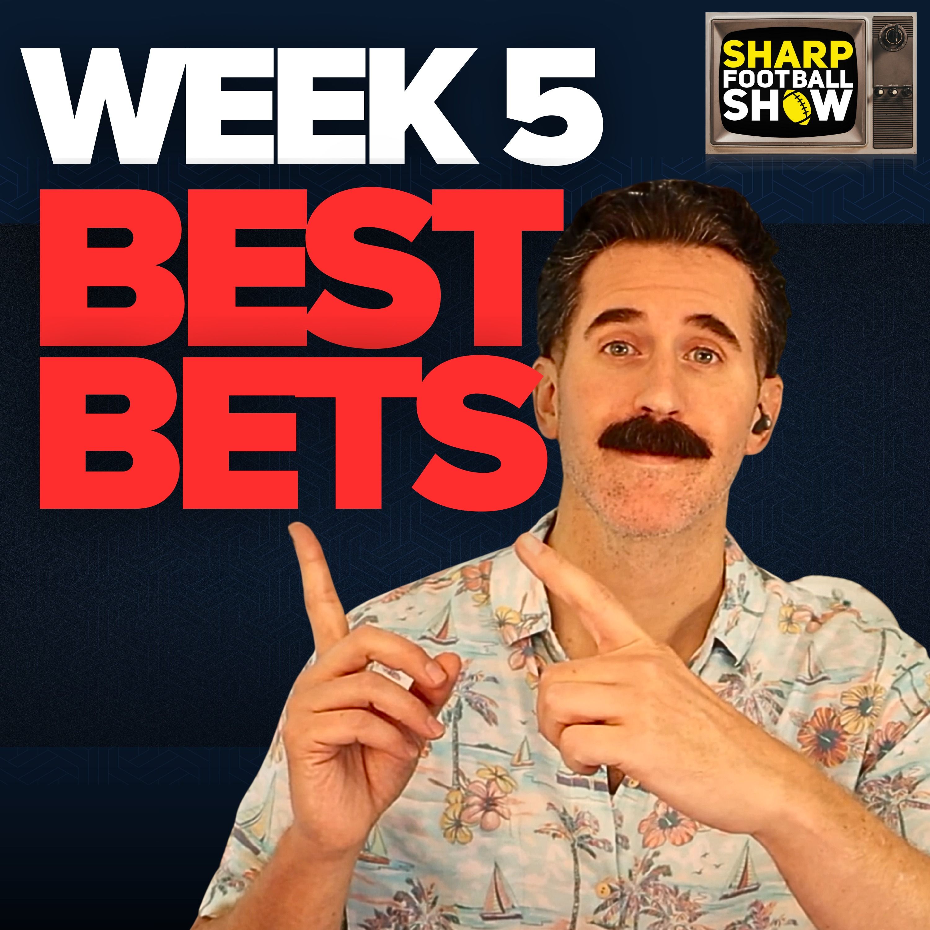 (26-9, 74%) NFL Week 5 Best Bets & Player Props + College Football Picks | Sharp Football Show