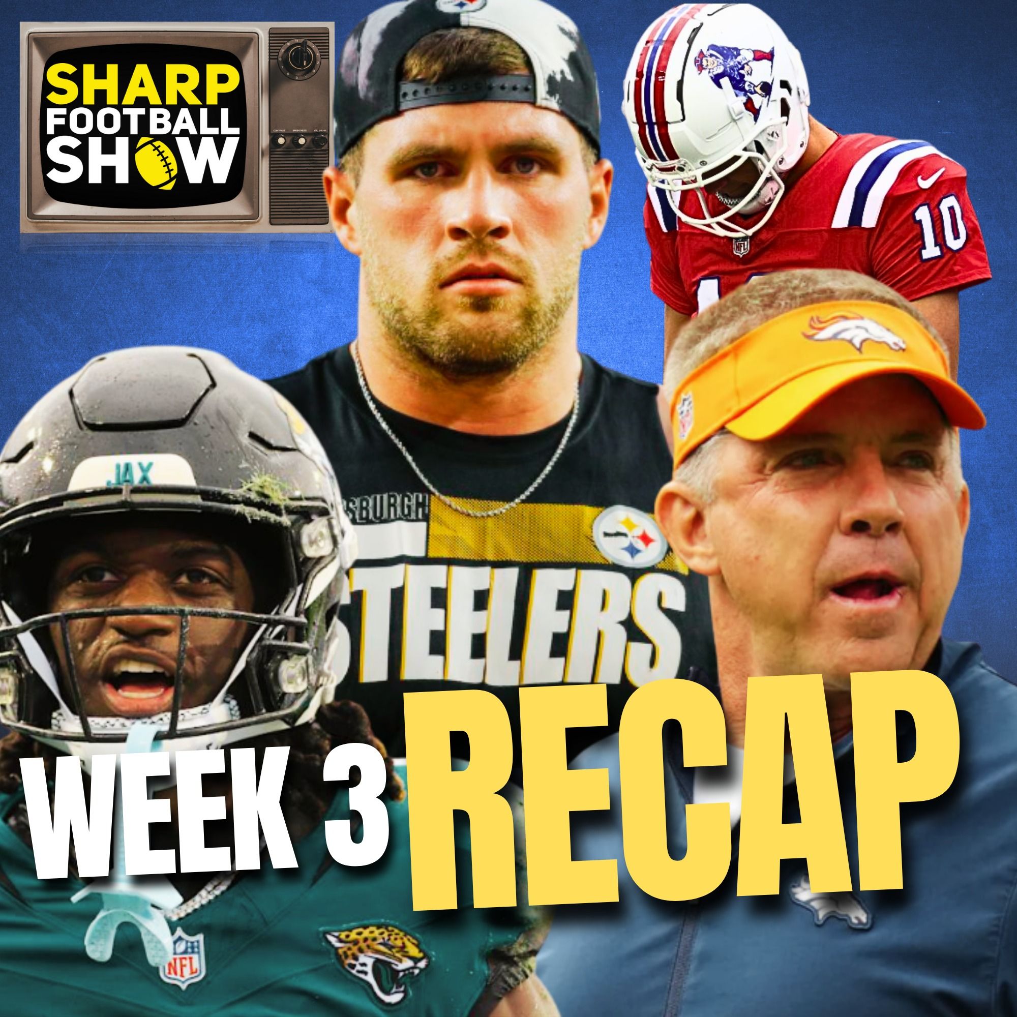 NFL Week 3 Breakdown: Steelers’ Turnover Voodoo, Jaguars Drops, Broncos Struggles & Helping Drake Maye