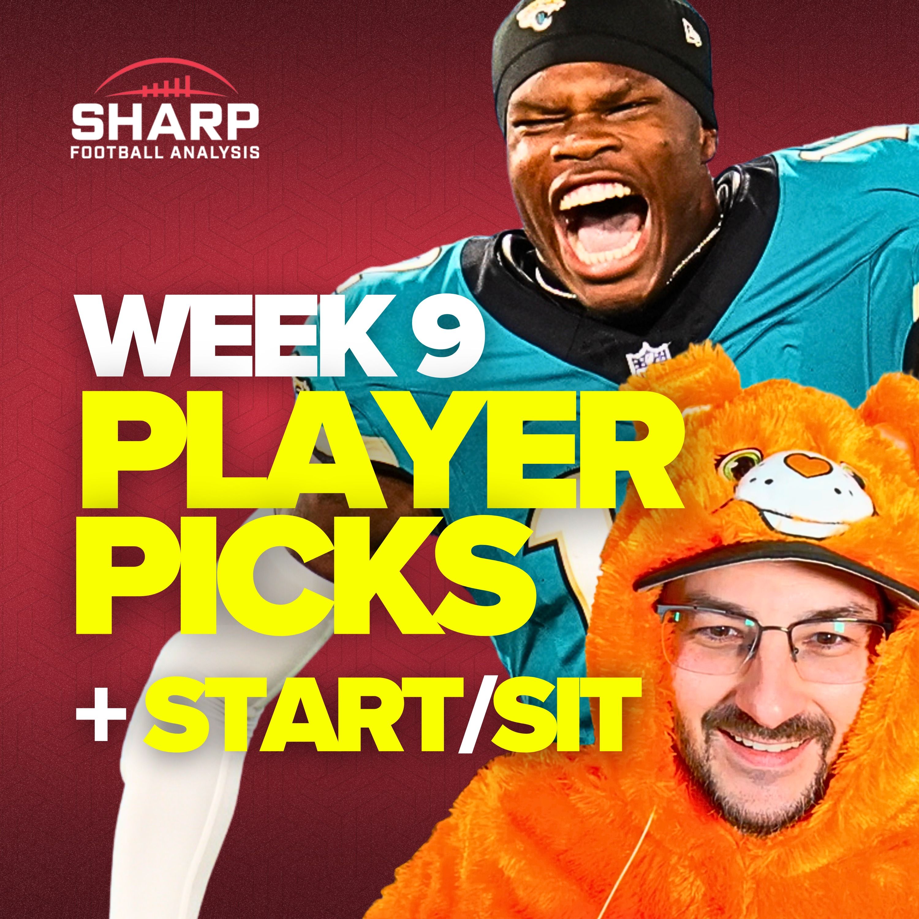 NFL Week 9 breakdown — player picks, sleepers, start-sit advice, DFS value plays, and betting edges