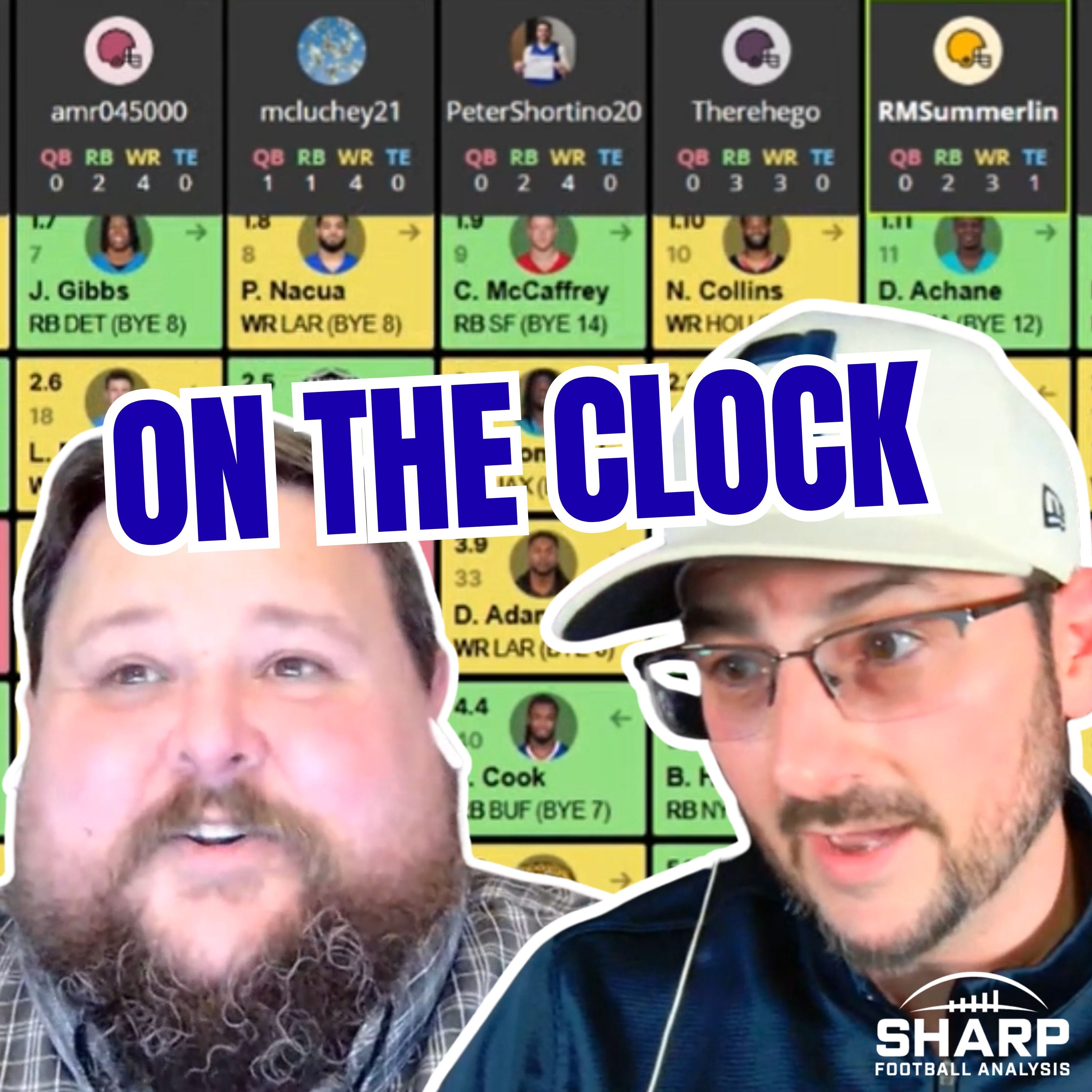 You're on the clock in a $15M best ball draft with Rich Hribar & Ray Summerlin