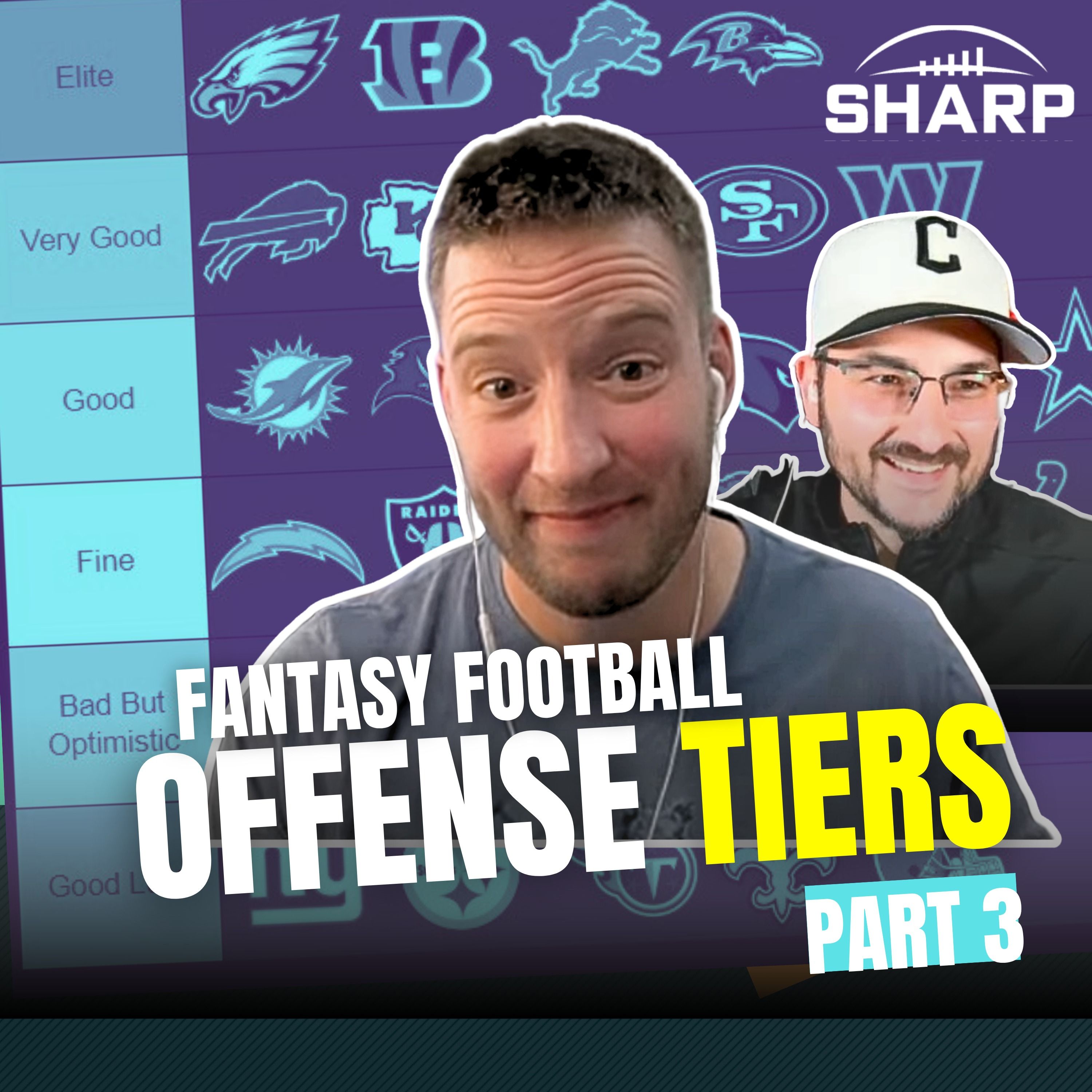 Ranking NFL Offenses for Fantasy Football in 2025 | Part 3 of 3