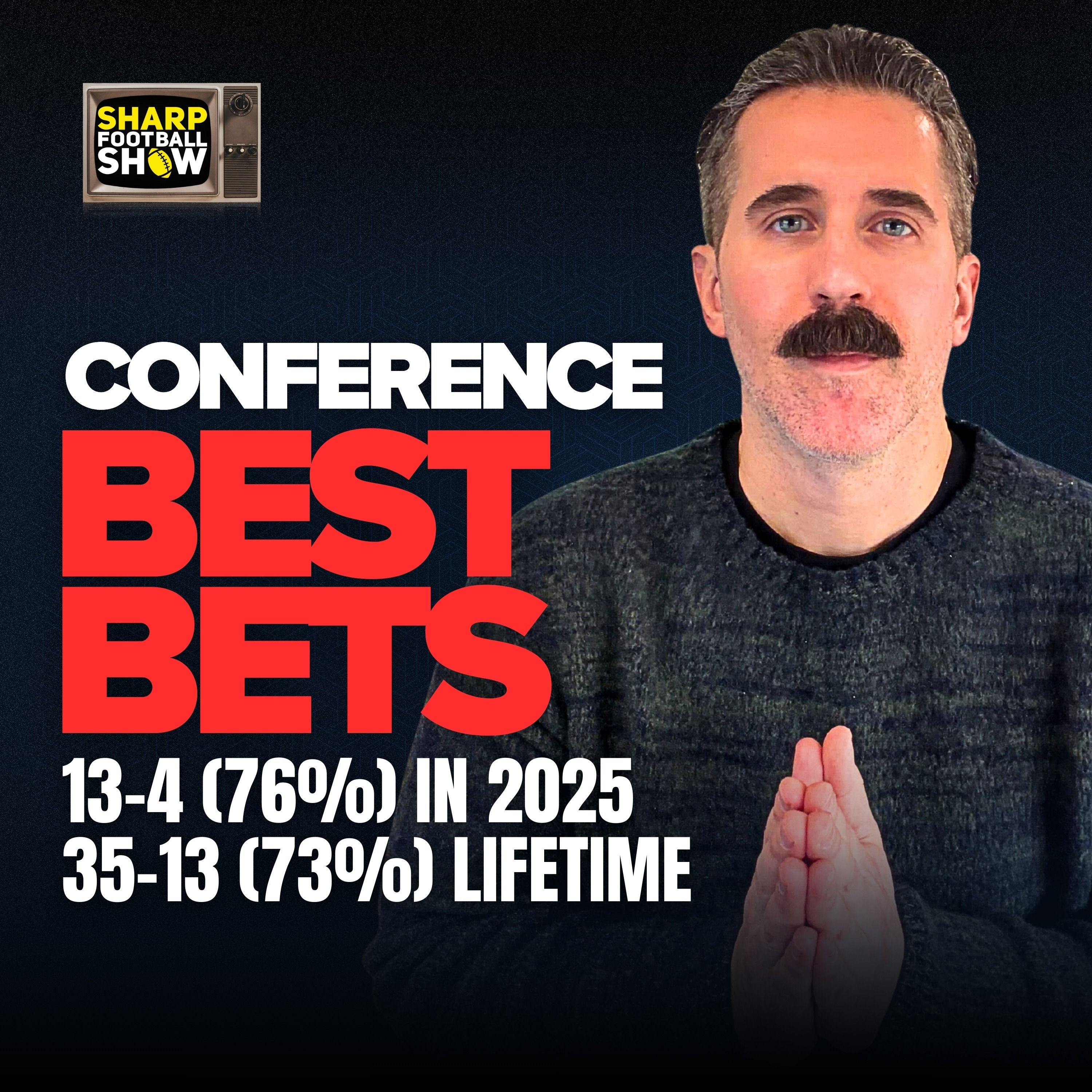 (35-13, 73%) NFL Conference Championship Best Bets & Player Props | Sharp Football Show