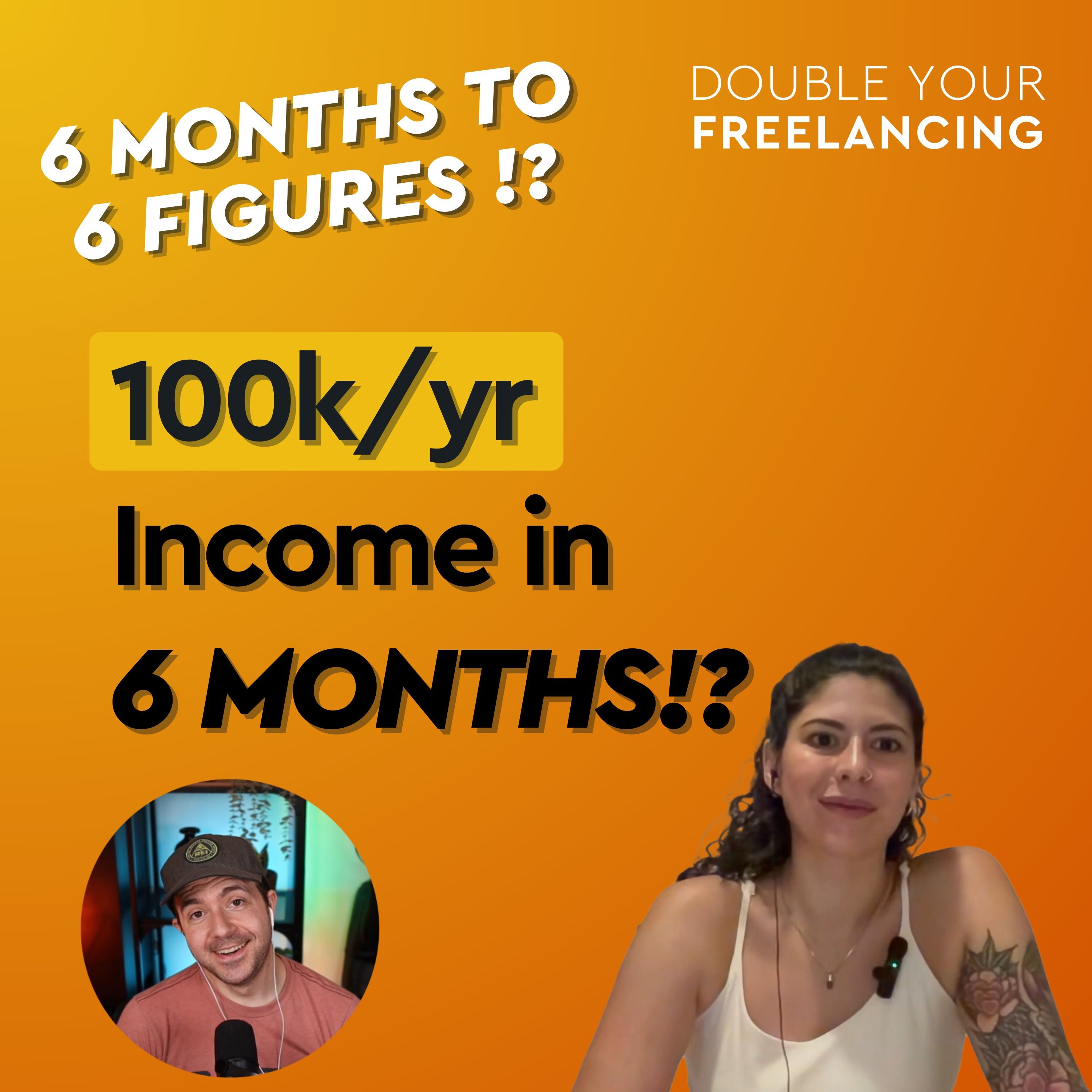 [Coaching: Maia #1] 6 Months to 6 Figures Series Kickoff — Can Zach Get This Designer (Maia) to a $100,000/yr Income in 6 Months?