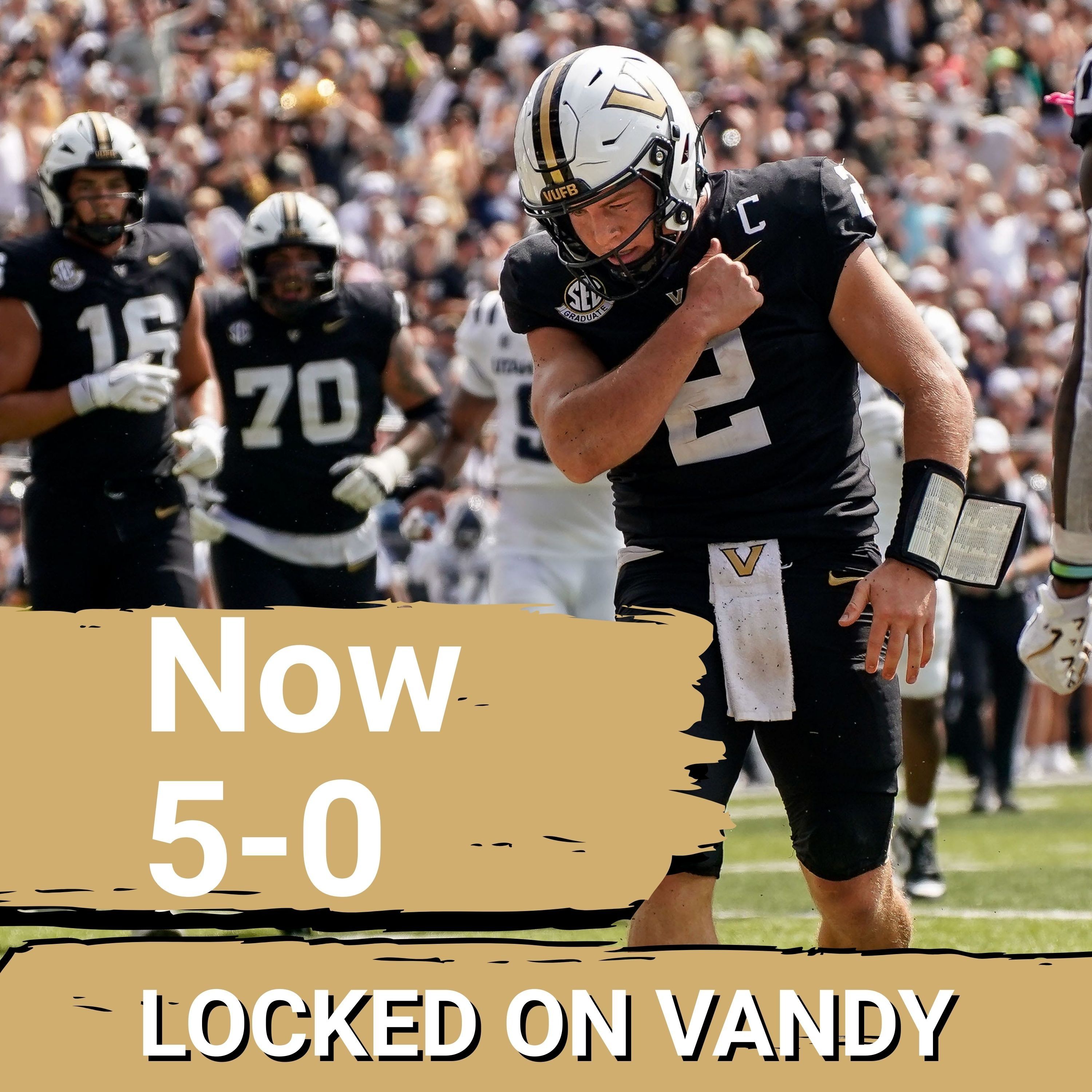 REACTION: Vanderbilt Rolls to 5-0 behind Electric Offense | Vandy wins 55-35