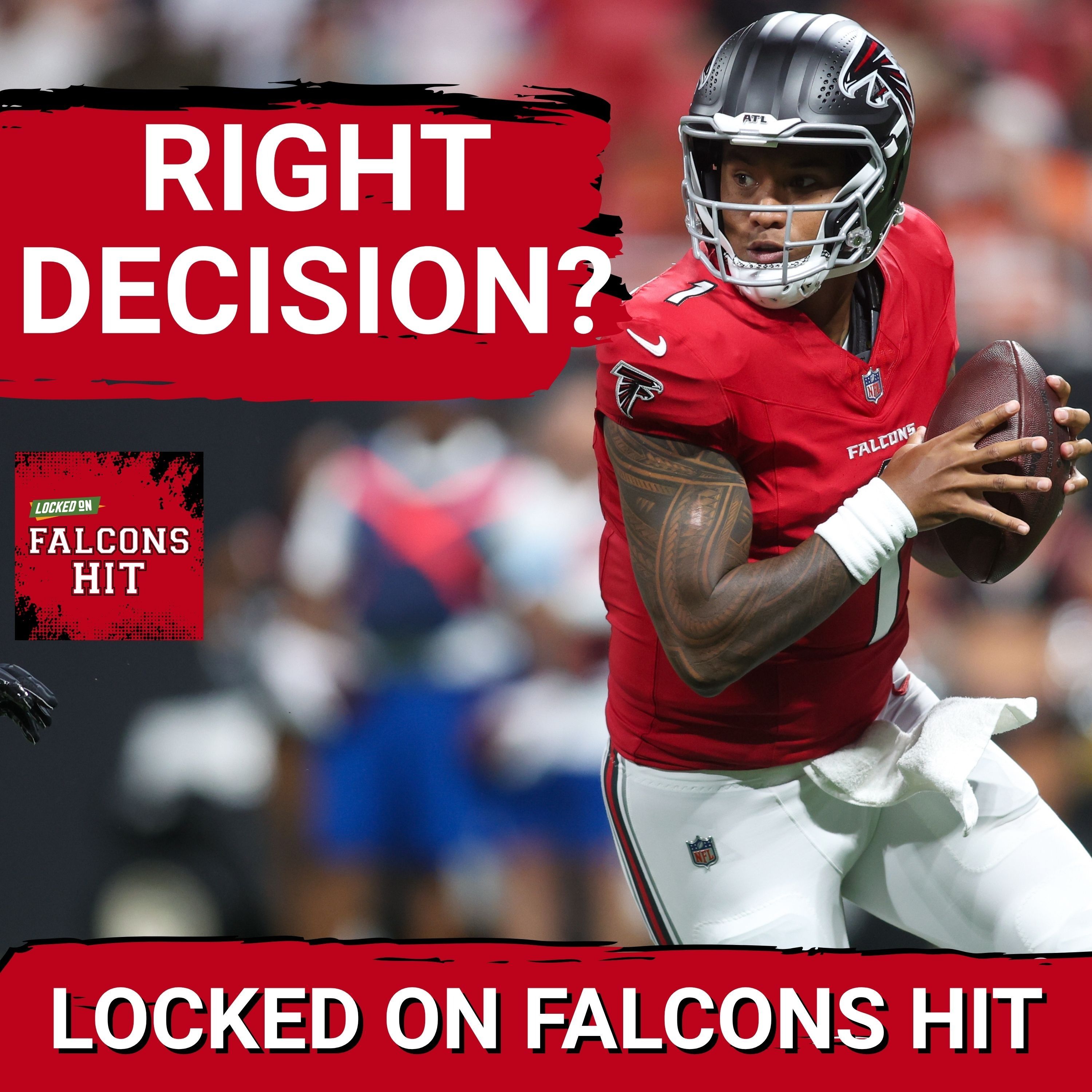 Tua's Chance to Prove He's the Falcons' Future Starts Now vs. the Pittsburgh Steelers episode artwork