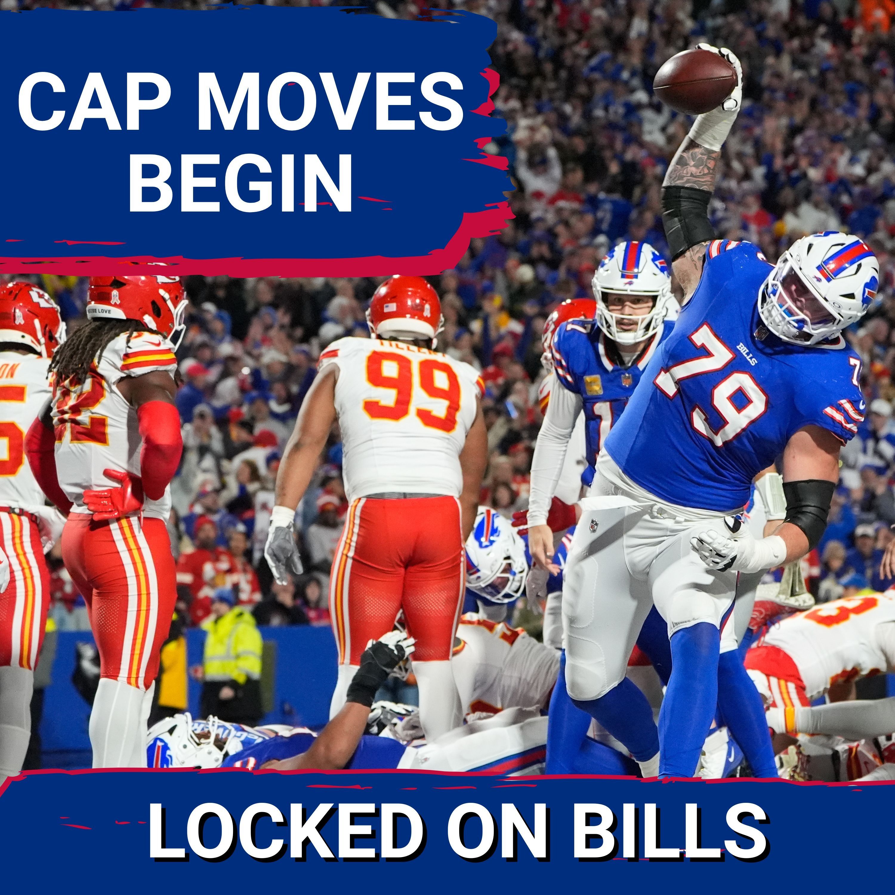 Bills KICKSTART Offseason—Restructure Spencer Brown’s Contract to CREATE Cap Space | What’s Next?