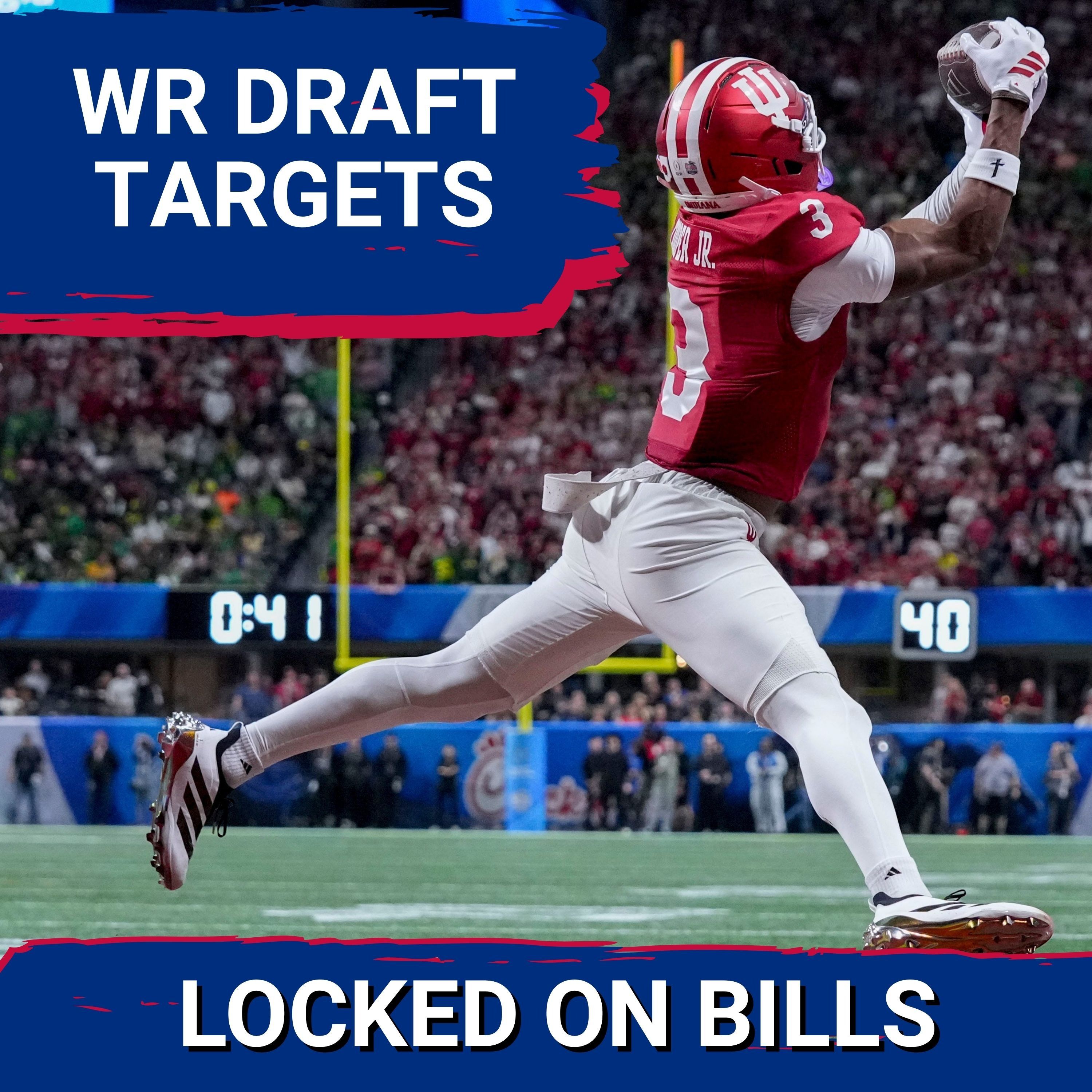 Buffalo Bills Wide Receiver Draft Options EXPLORED | Targets Who Offer SPEED