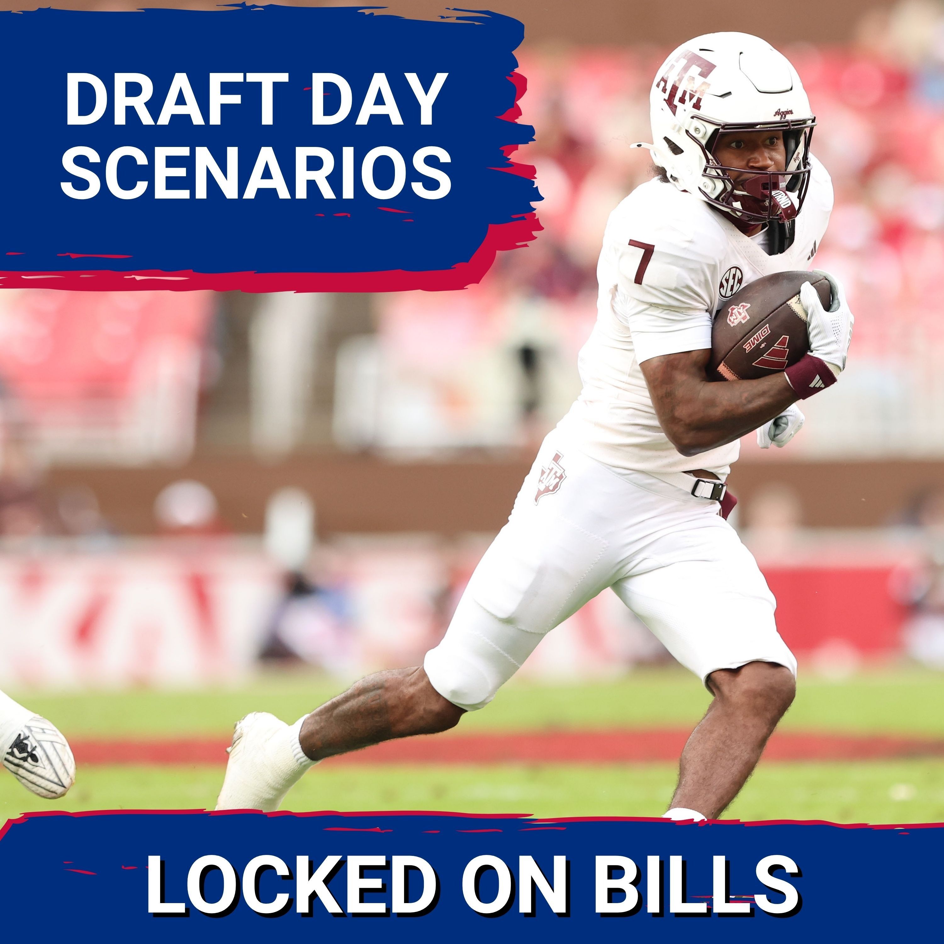 CRUCIAL CHOICES: Unpacking Potential Buffalo Bills 2026 NFL Draft Day SCENARIOS — Locked On Bills - Daily Podcast On The Buffalo Bills cover