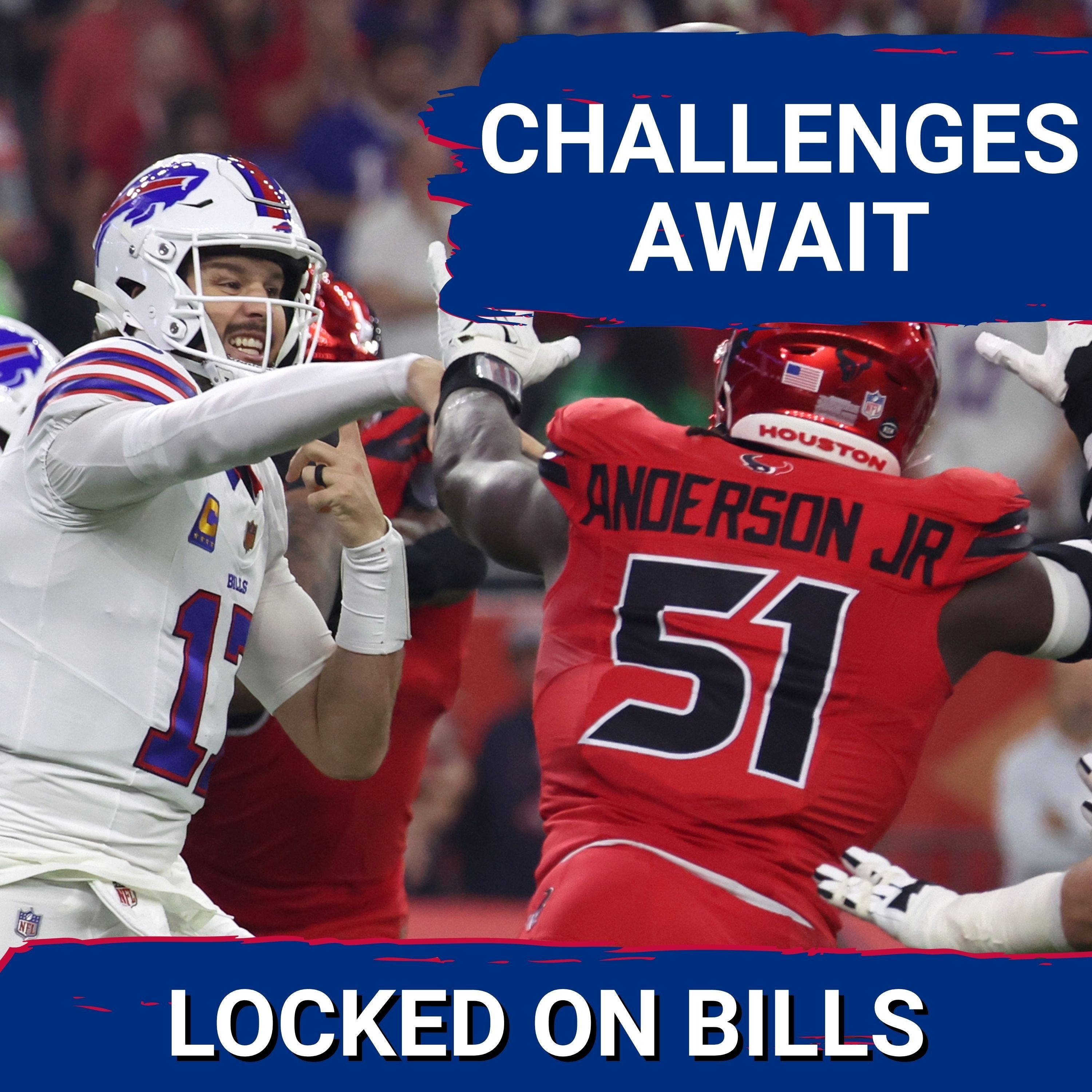 IDENTIFYING the BIGGEST Challenge Each 2026 Opponent Presents to the Buffalo Bills & WHO Must Step Up — Locked On Bills - Daily Podcast On The Buffalo Bills cover