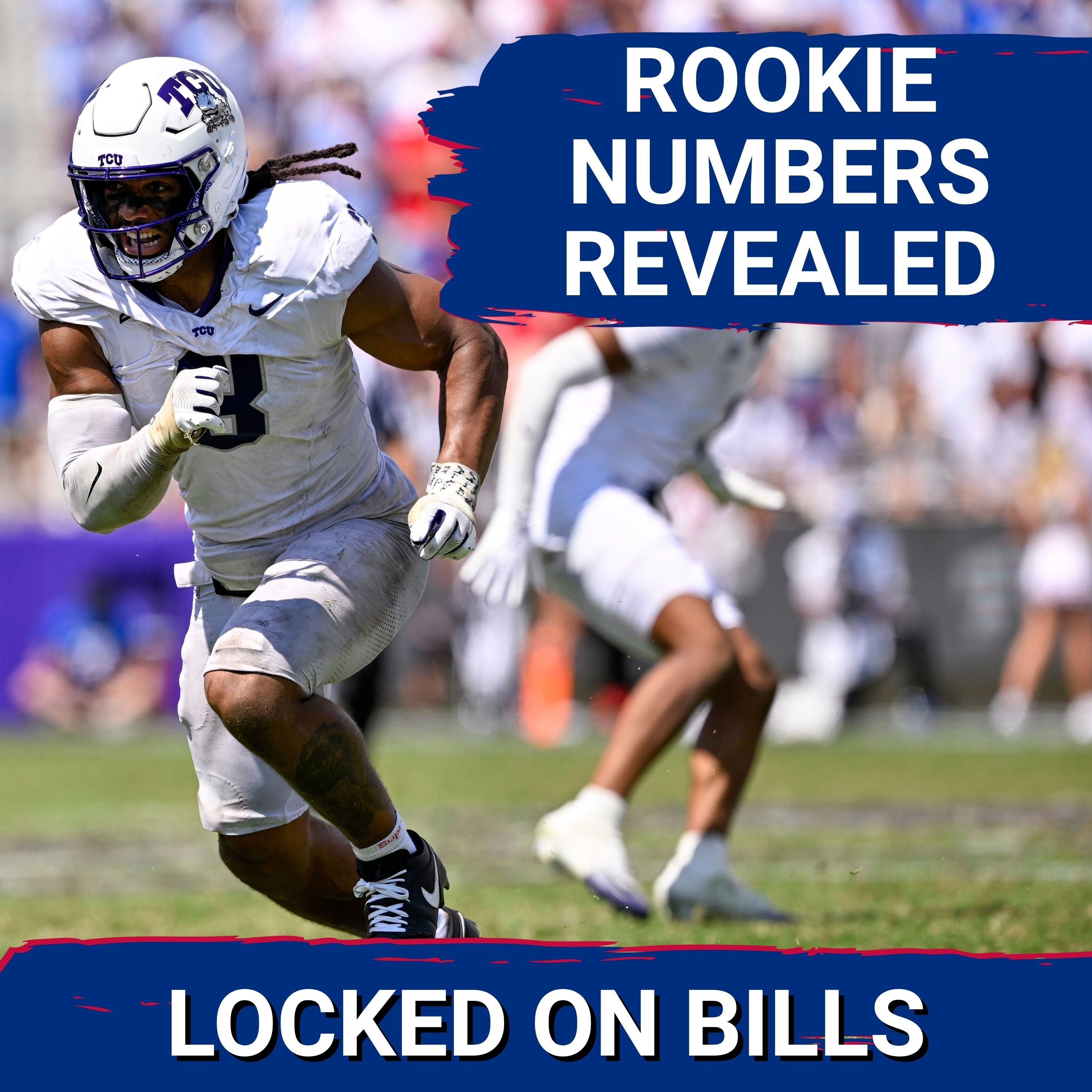 POWER PICK: Buffalo Bills OLB TJ Parker Claims 99—BREAKING Down Draft Class Jersey Number Selections — Locked On Bills - Daily Podcast On The Buffalo Bills cover
