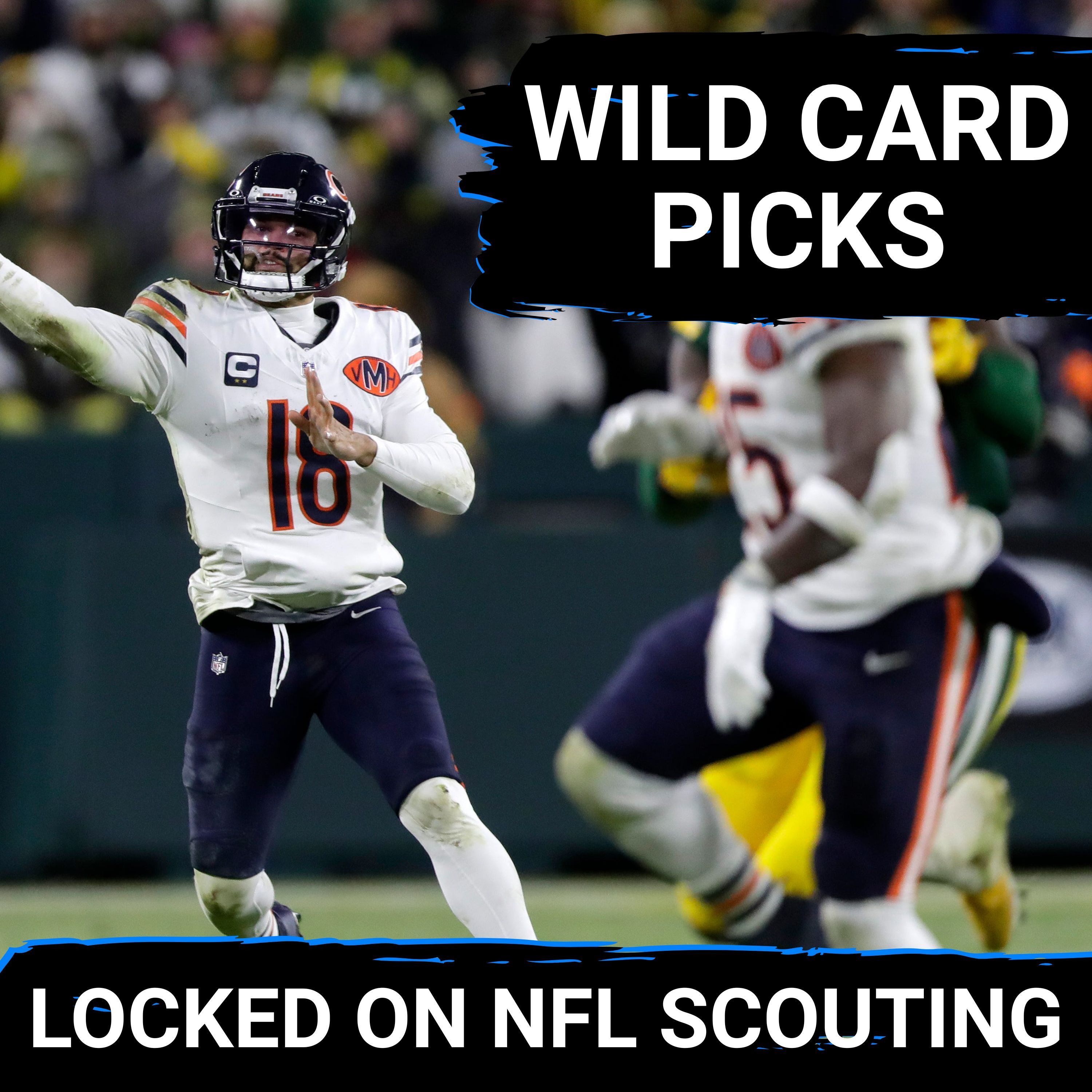 WILD CARD PICKS: Bears or Packers? Bills or Jaguars? 49ers or Eagles? Patriots or Chargers?