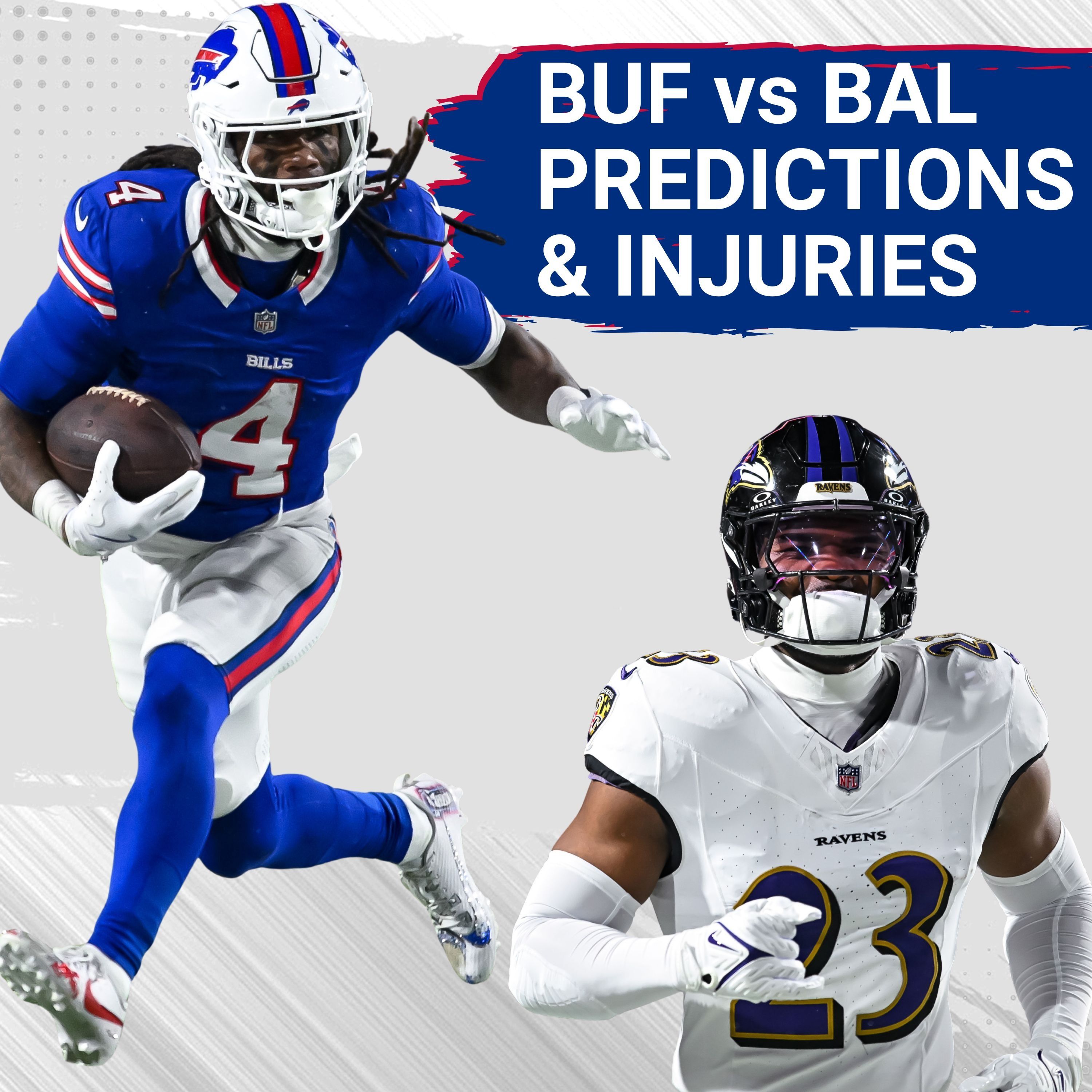 BILLS vs RAVENS: Five Game Predictions and Comprehensive Buffalo Injury Update