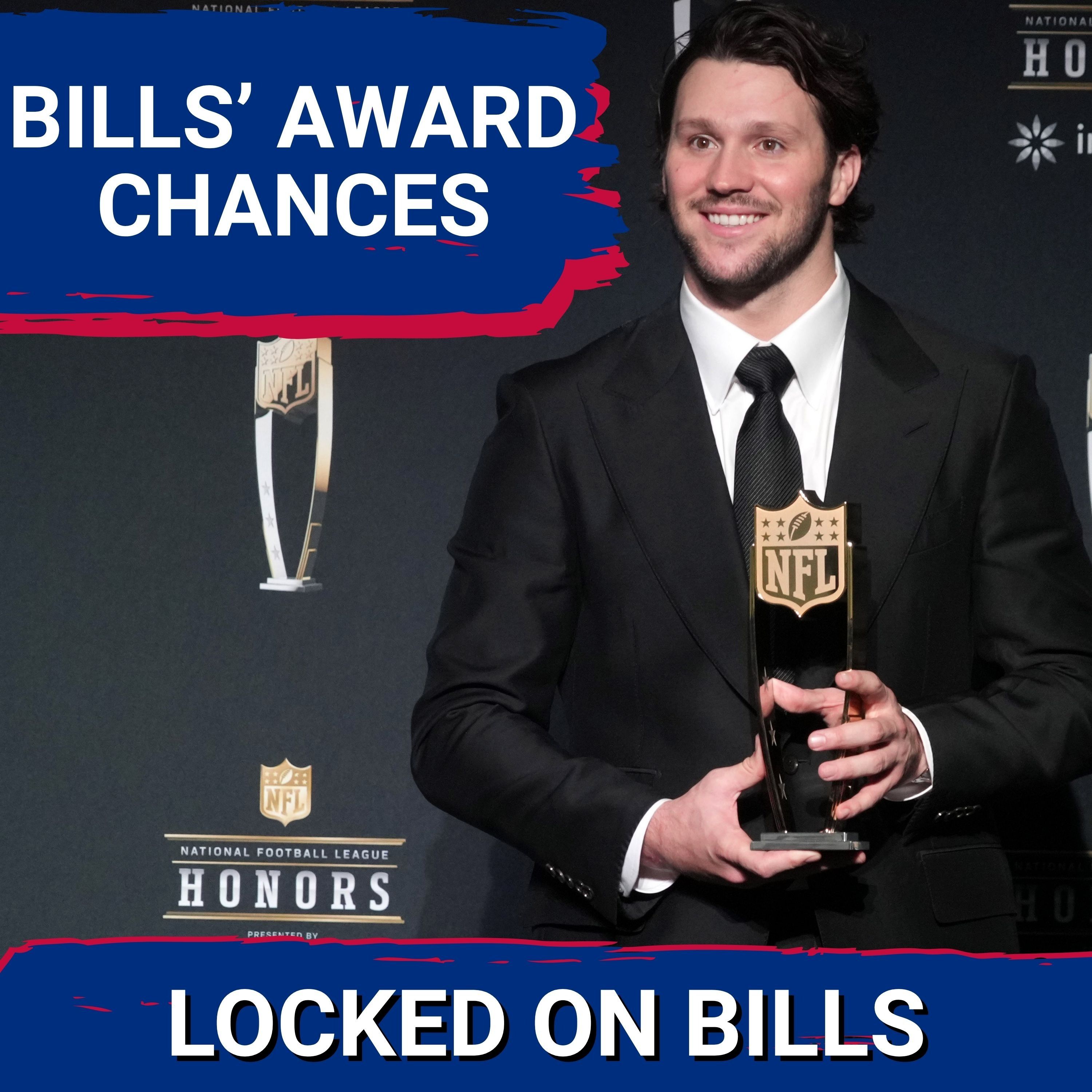 AWARD CHASE: Can Josh Allen and Joe Brady SECURE MVP and Coach of the Year in 2026? — Locked On Bills - Daily Podcast On The Buffalo Bills cover