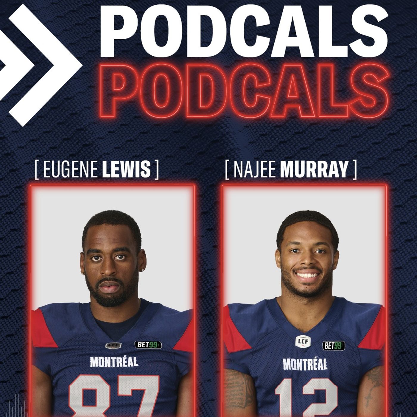 Pre-game vs. Riders: Geno Lewis, Najee Murray