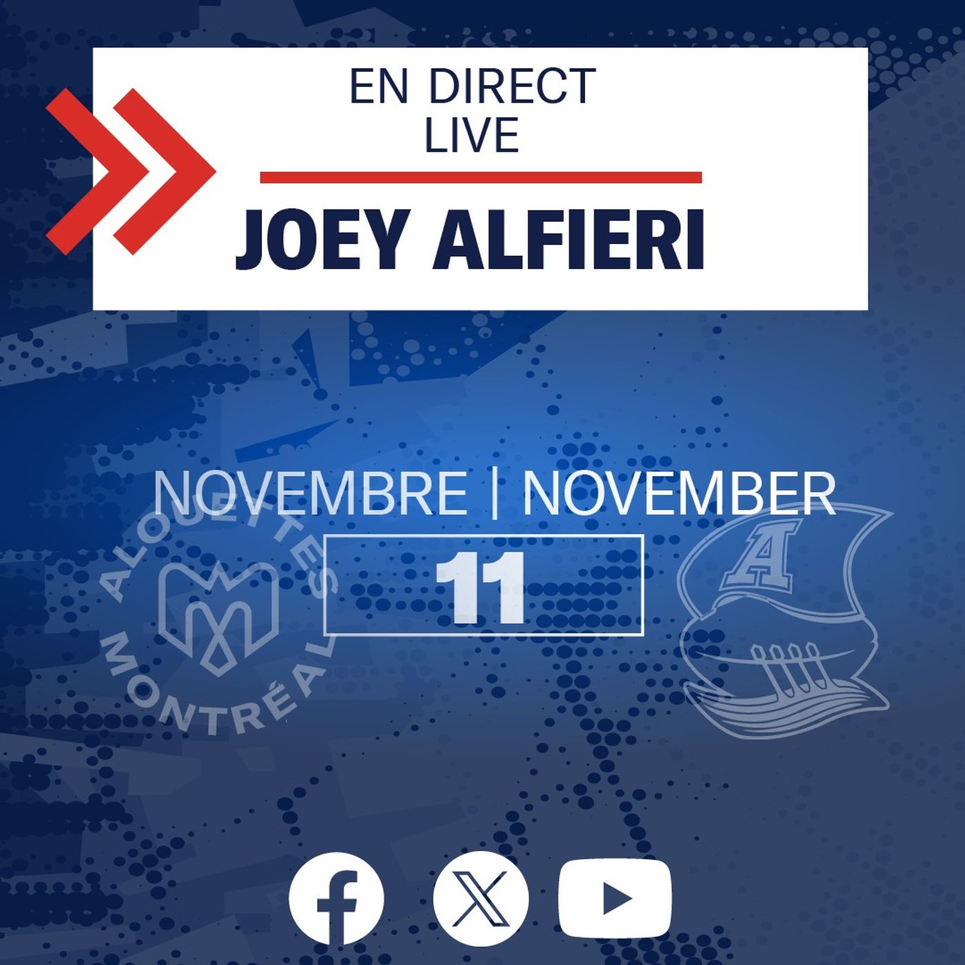 En direct Avec Joey Alfieri - Finale de l'Est vs Toronto