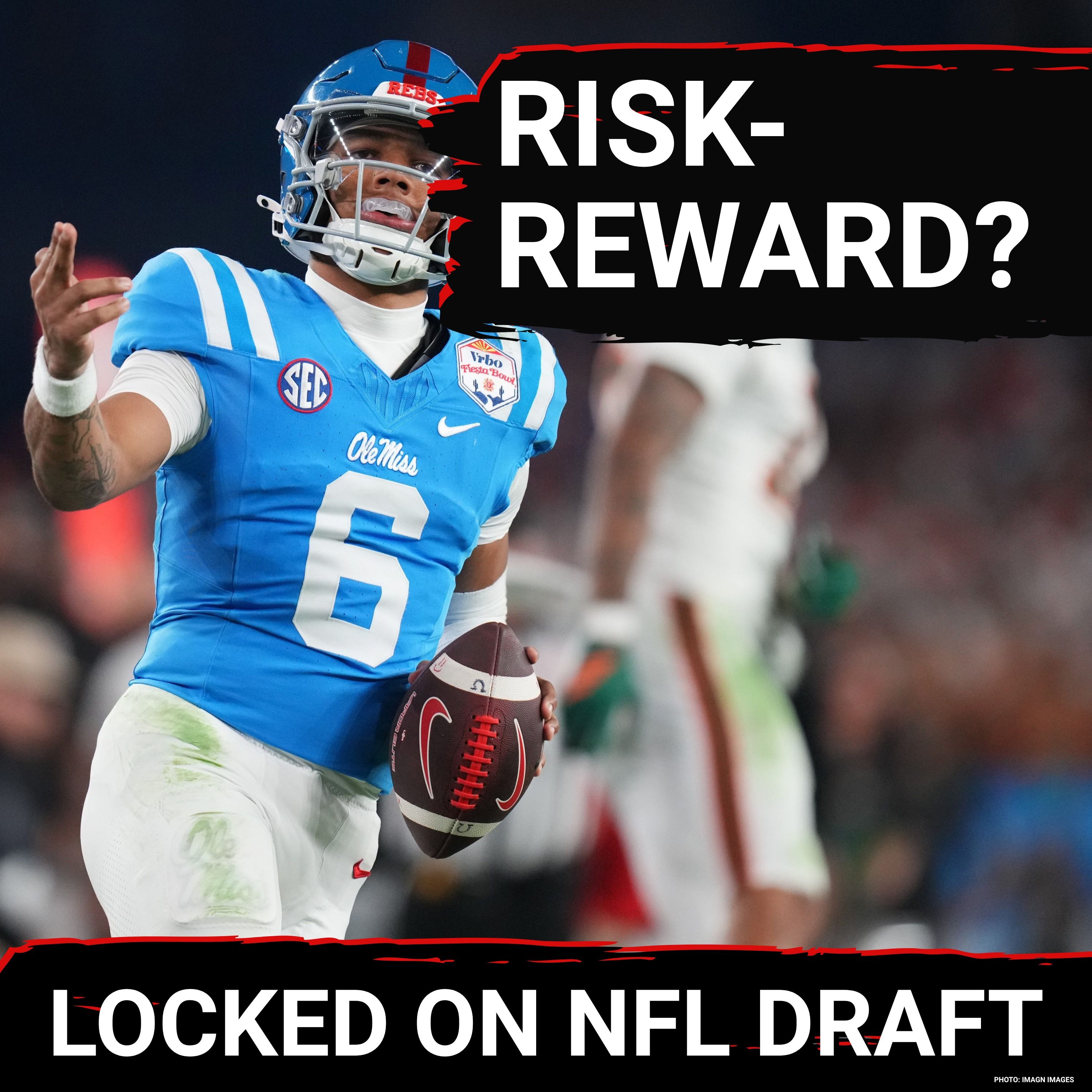 Trinidad Chambliss: High-Risk, High-Reward Prospect? | NFL Draft Podcast episode artwork
