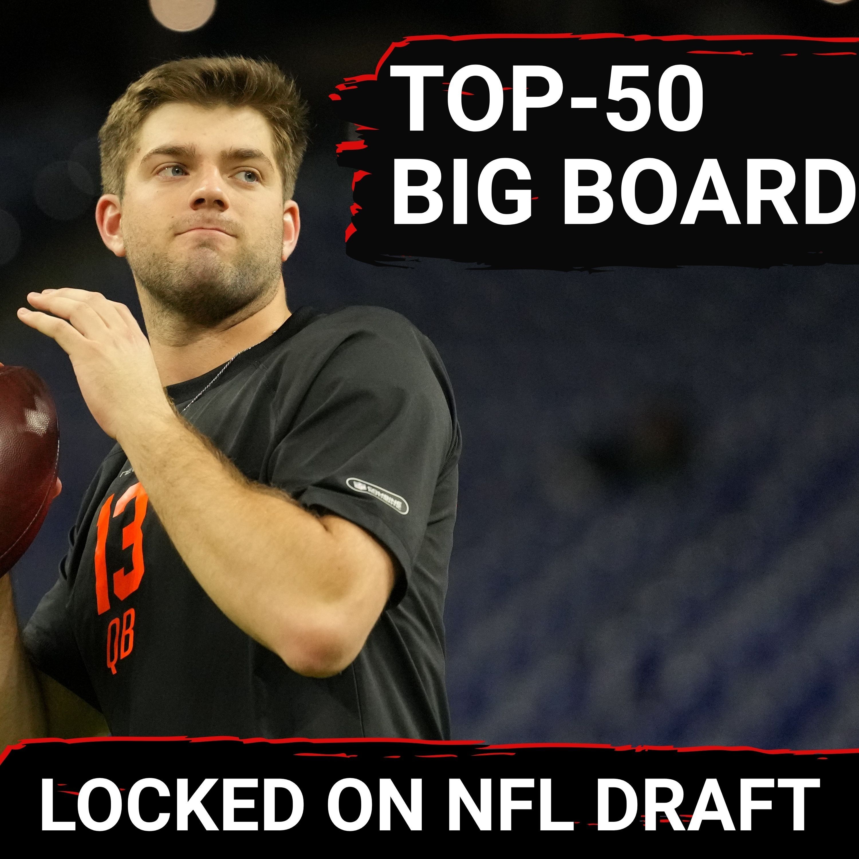 SURGE: NFL Draft Top-50 Big Board REVEALED—Garrett Nussmeier’s Stock ROCKETS in 2025 Rankings