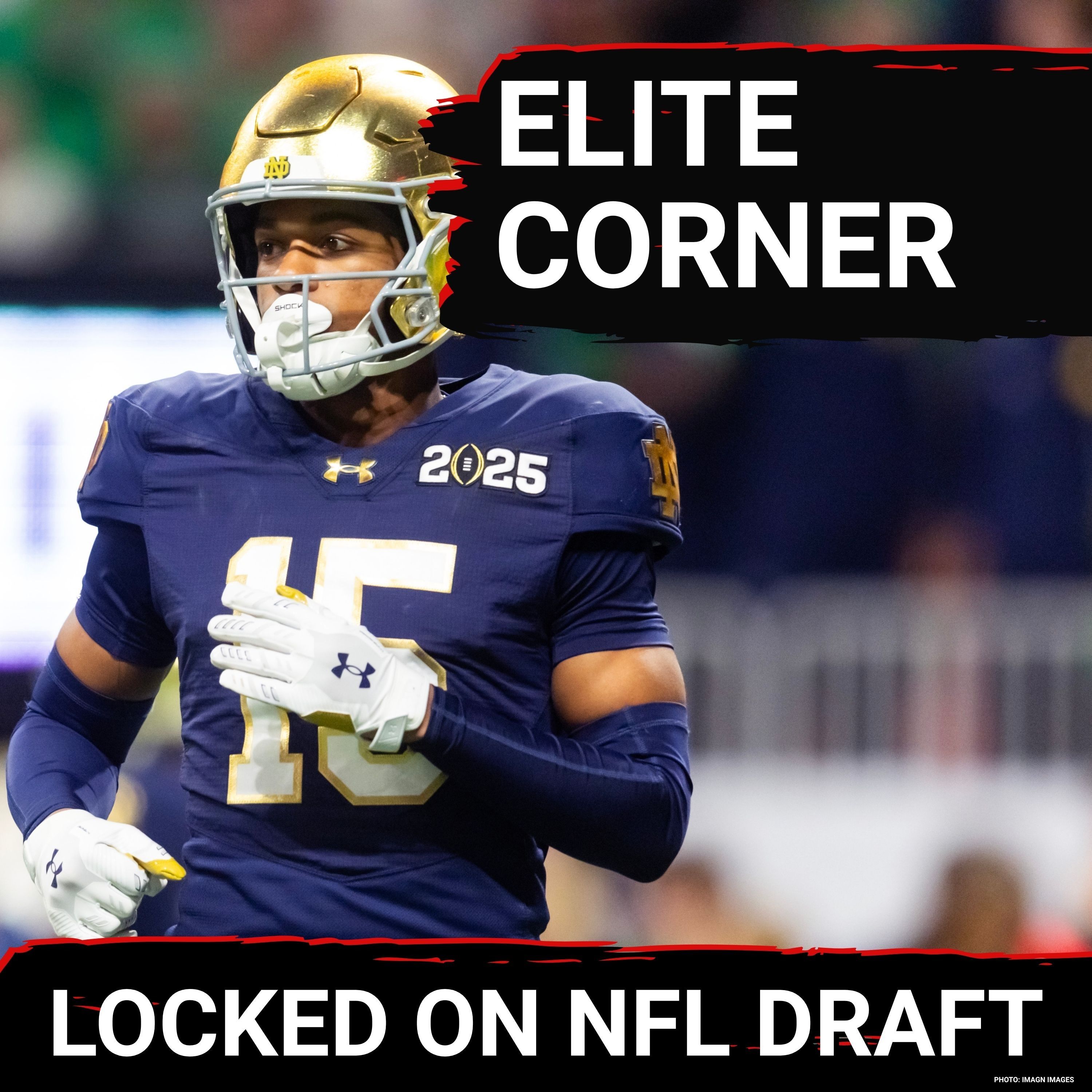 ELITE PROSPECT: Notre Dame's Leonard Moore LOCKS DOWN Receivers, Proves Top 10 NFL Draft TALENT episode artwork