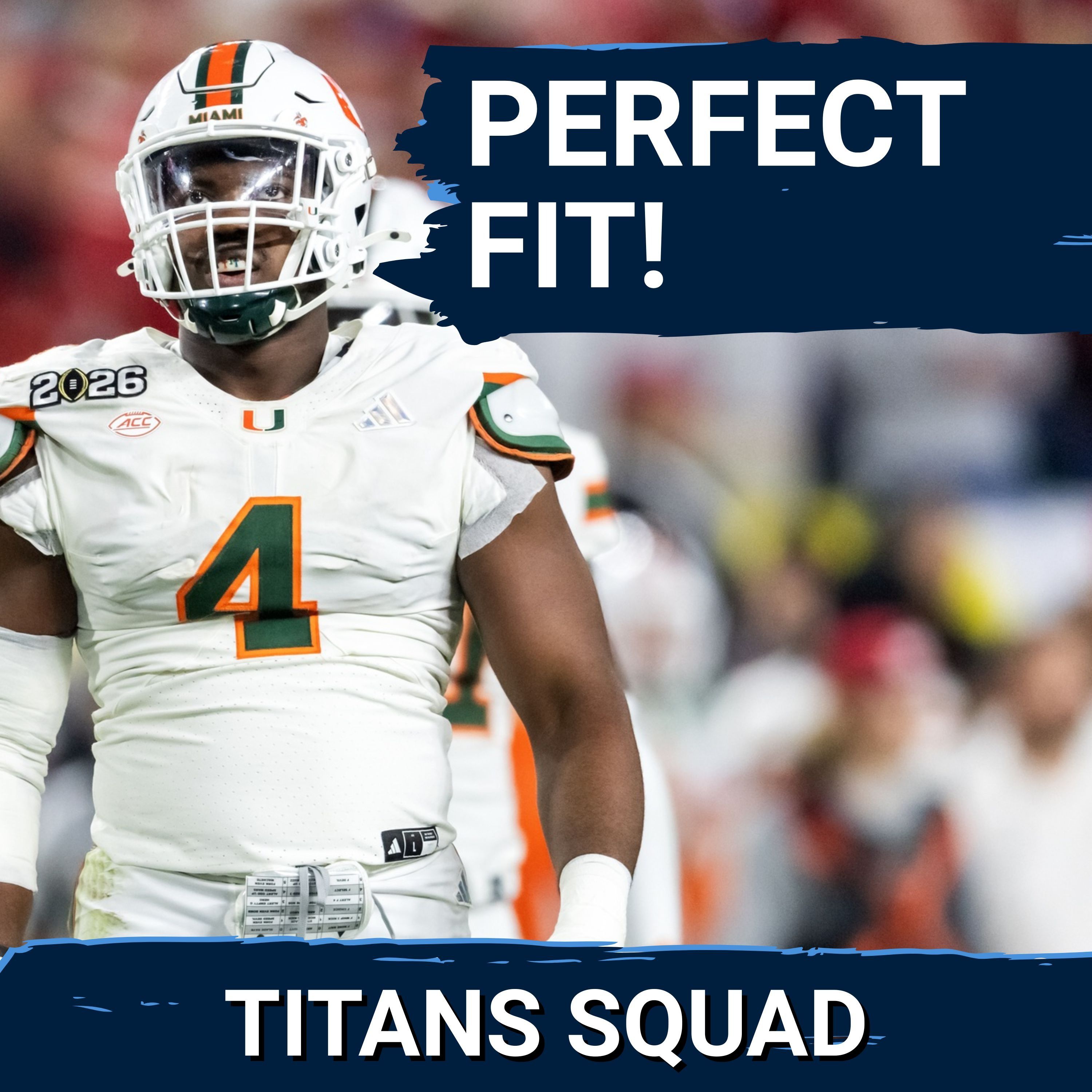 TITANS SQUAD SHOW: Rueben Bain the PERFECT FIT for Saleh's defense, NEW LOGO thoughts