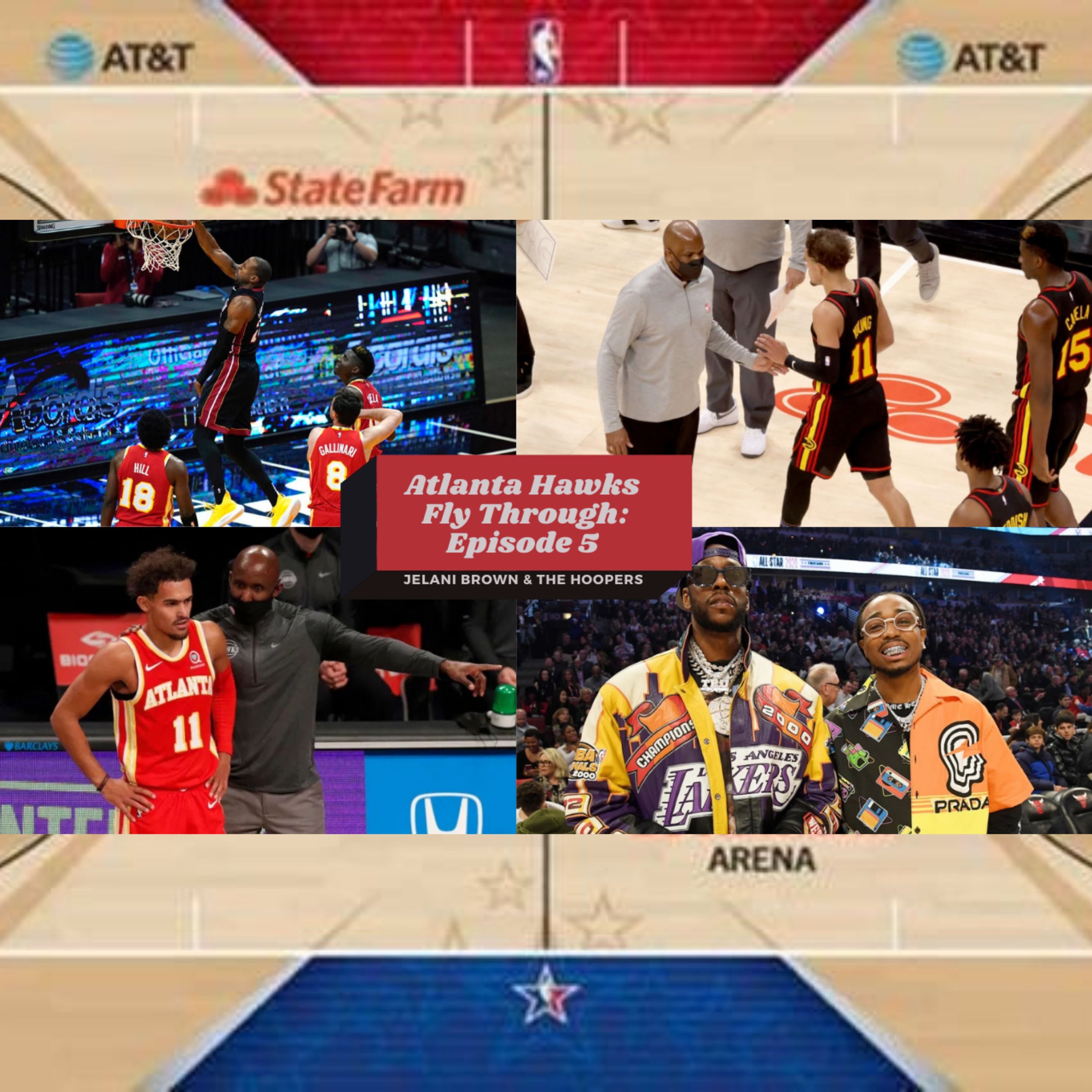 Atlanta Hawks Fly Through ft. The Hoopers & Brice Lewis Episode 5: Llyod Pierce Firing, Hawks 1st Half Report, NBA Allstar Weekend Events & More