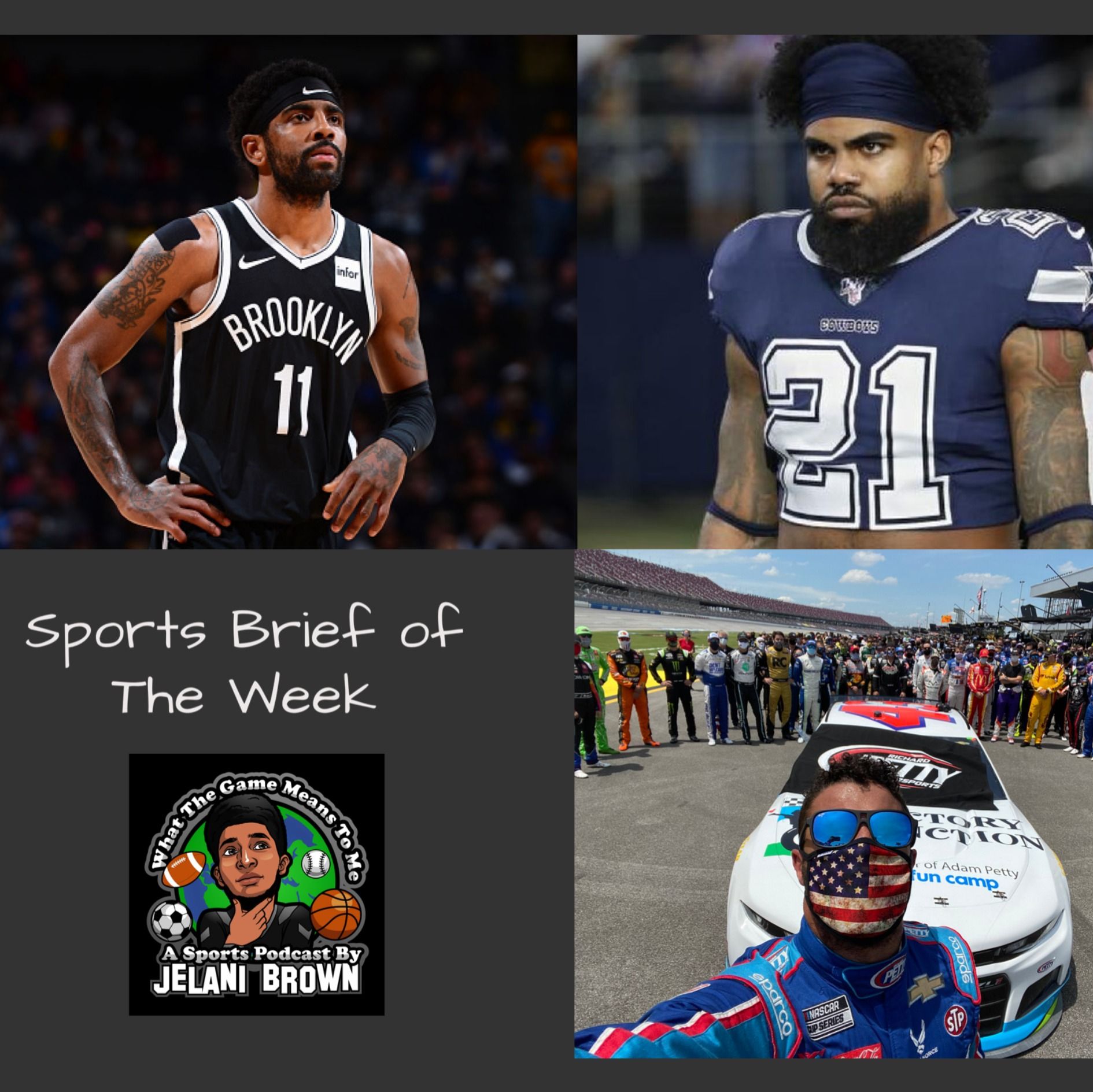 Sports Brief of the Week- Kyrie, the NBA, Covid Cases in Football, Bubba Wallace and More