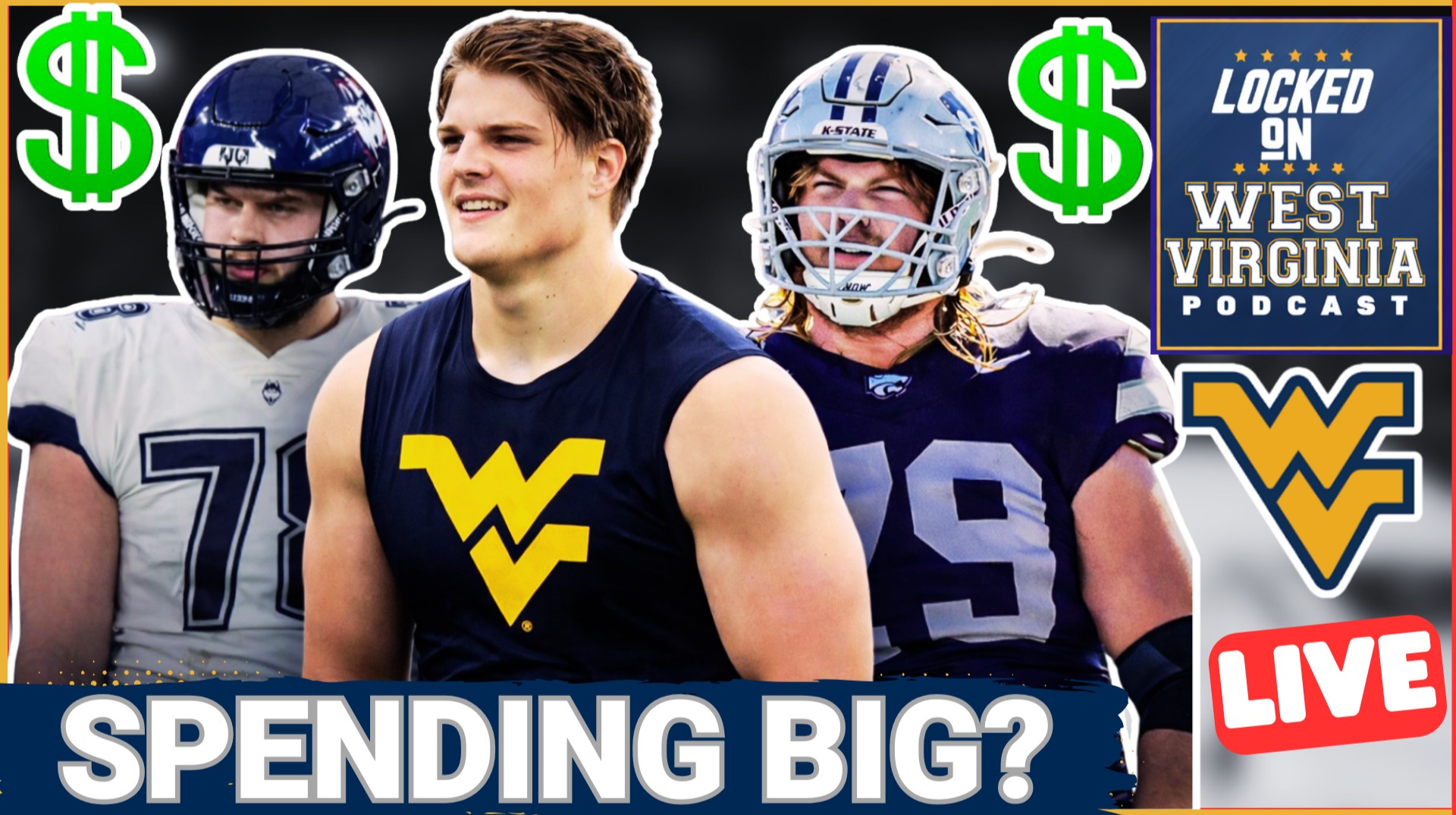 TOO MUCH? Just REVEALING how much WVU spent on the O-LINE! Did they OVERPAY