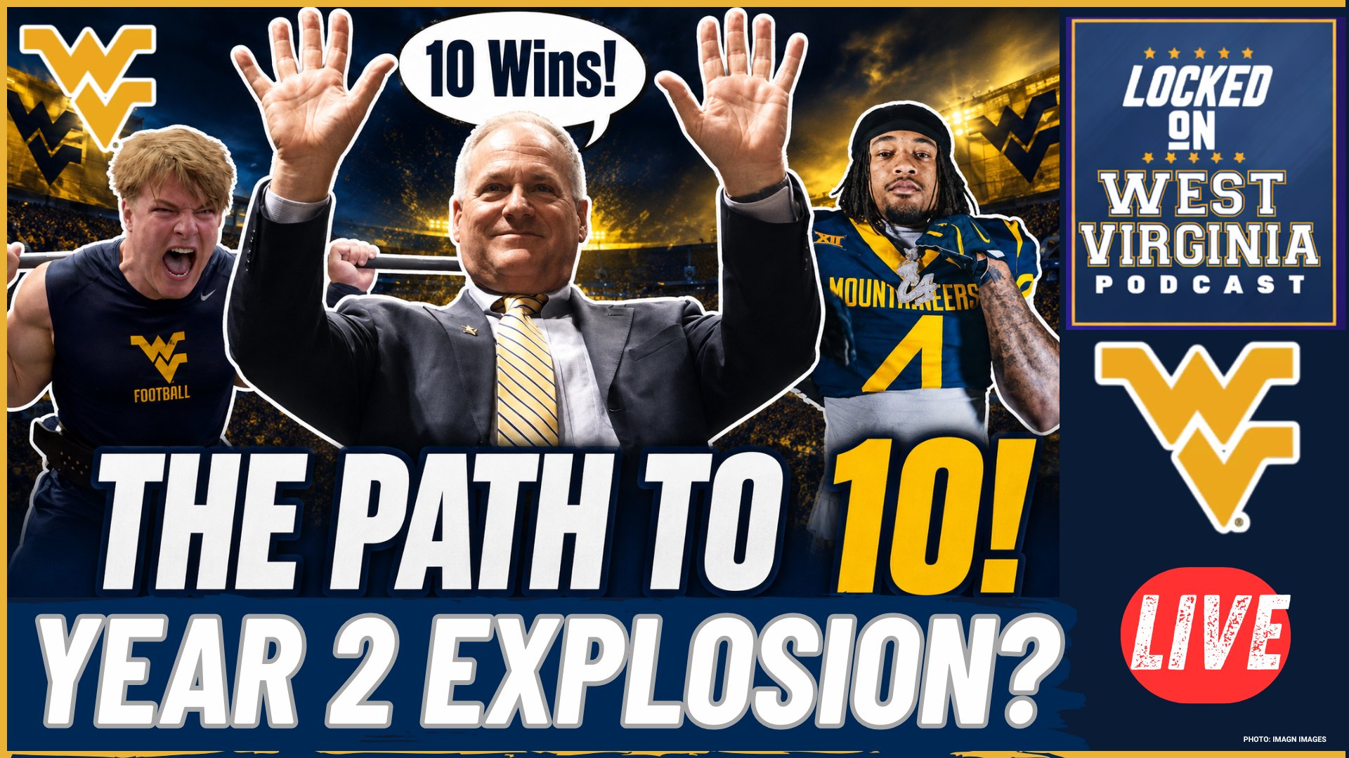 Don’t Laugh! - WVU Can ACTUALLY WIN 10 Games This Season!