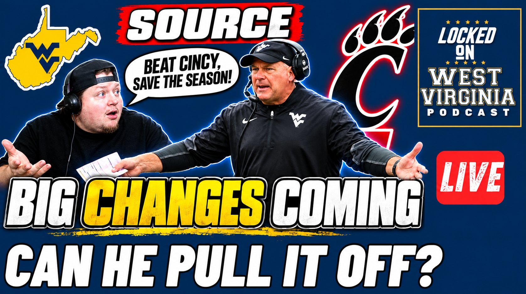 SOURCE: RichRod Making BIG CHANGES to Save WVU’s Season after Defensive Disaster!