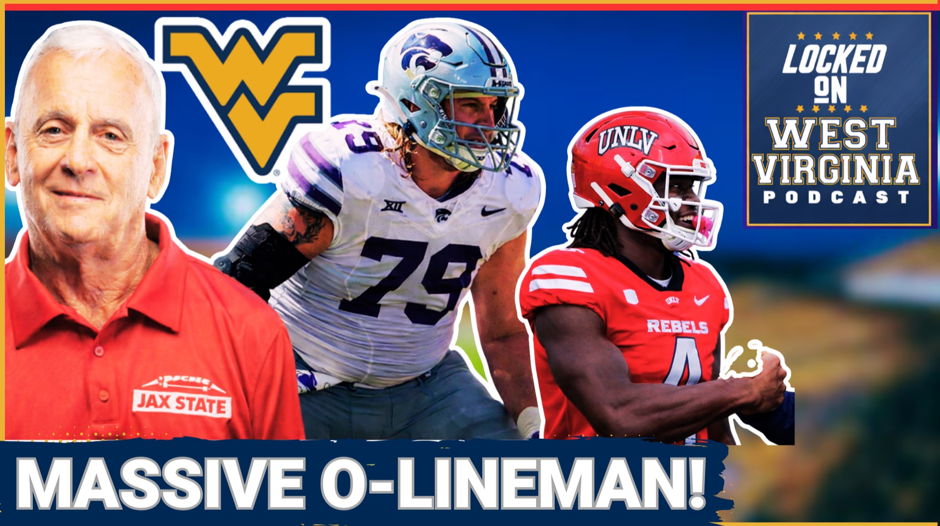 ALL GAS NO BREAKS! West Virginia Signs ELITE Lineman from K-State and UNLV Corner!