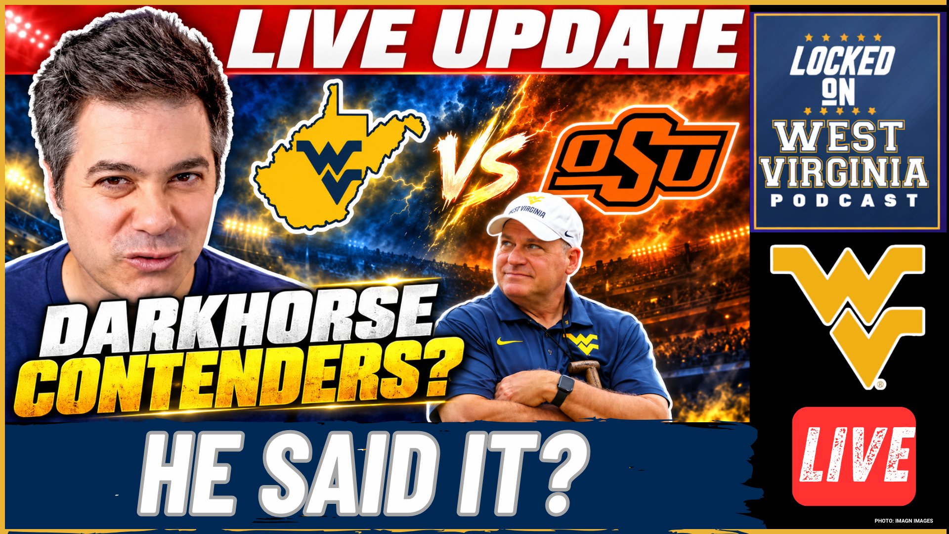 ALERT- Solid Verbal Host JOINS LIVE to discuss WVU and Oklahoma State!