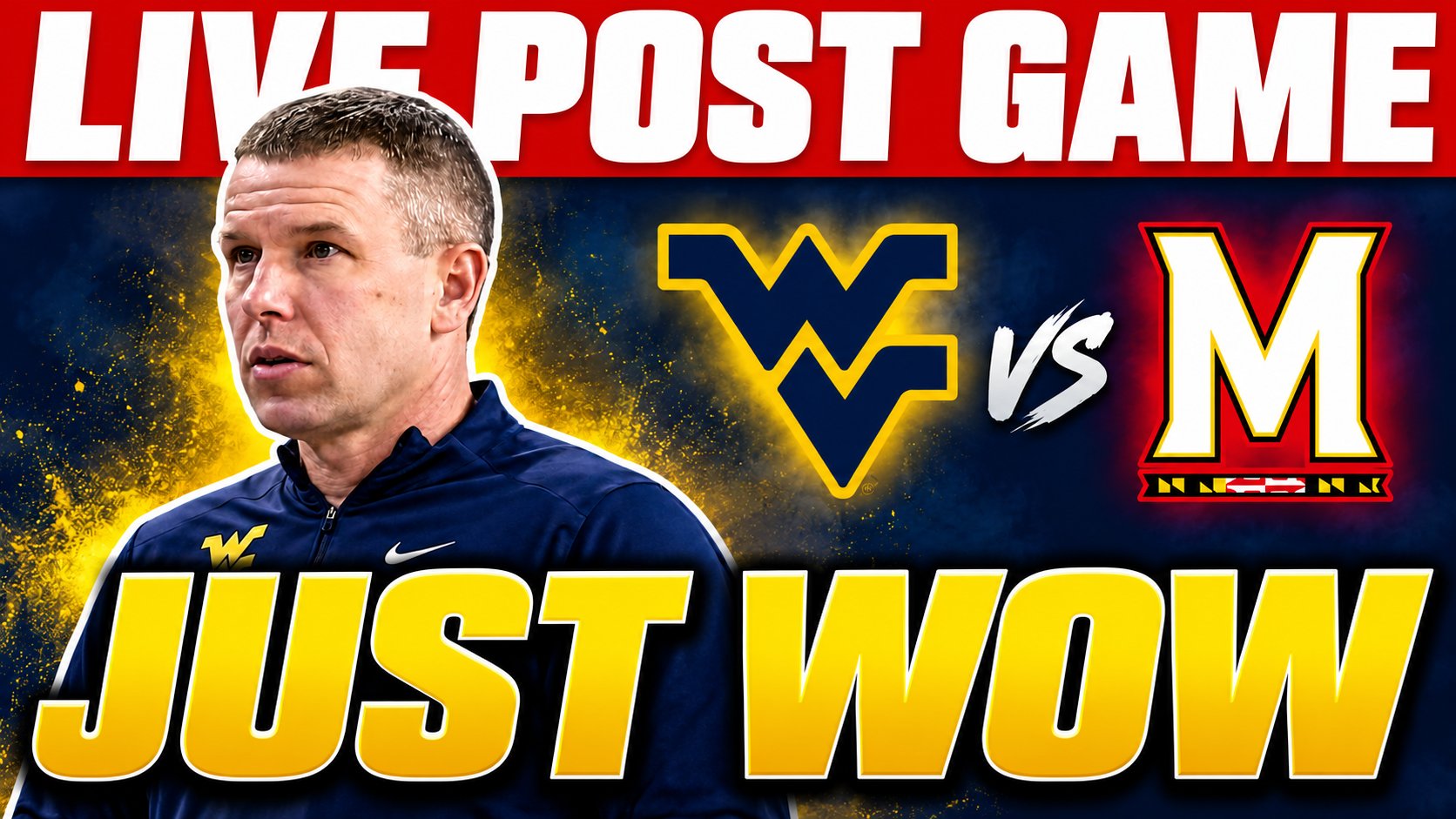 POST GAME- WVU and Maryland