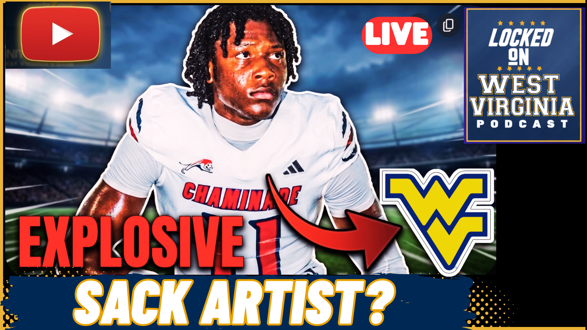 ELITE? WVU Just Landed a South Florida PASS RUSHING KILLER over Penn State & Auburn!