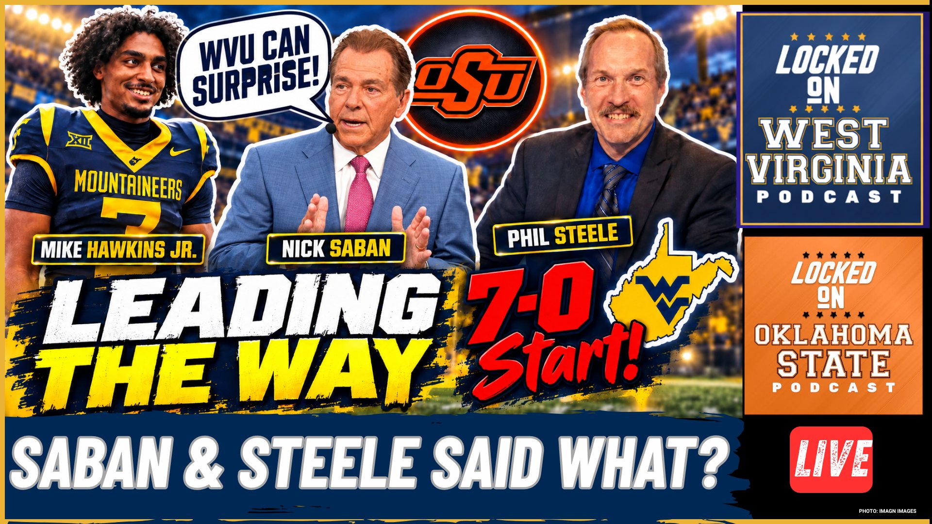 BREAKING- Nick Saban and Phil Steele BOTH See Something Brewing at WVU!