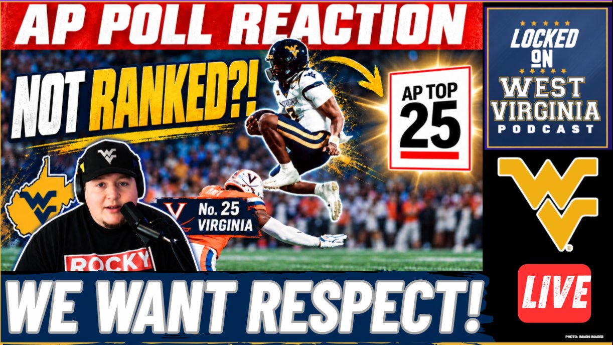 AP POLL REACTION: Poll SNUBS Just Made WVU vs Oklahoma State PERSONAL!