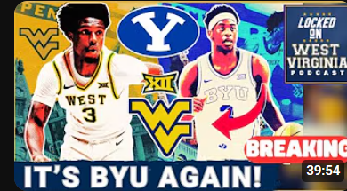 BREAKING- West Virginia draws BYU in HUGE REMATCH tomorrow in Big 12 Tourney!