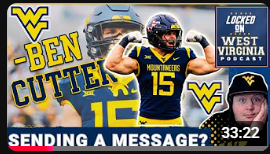 BREAKING- WVU LB Ben Cutter Refuses to Quit on West Virginia | Alley's Defense!