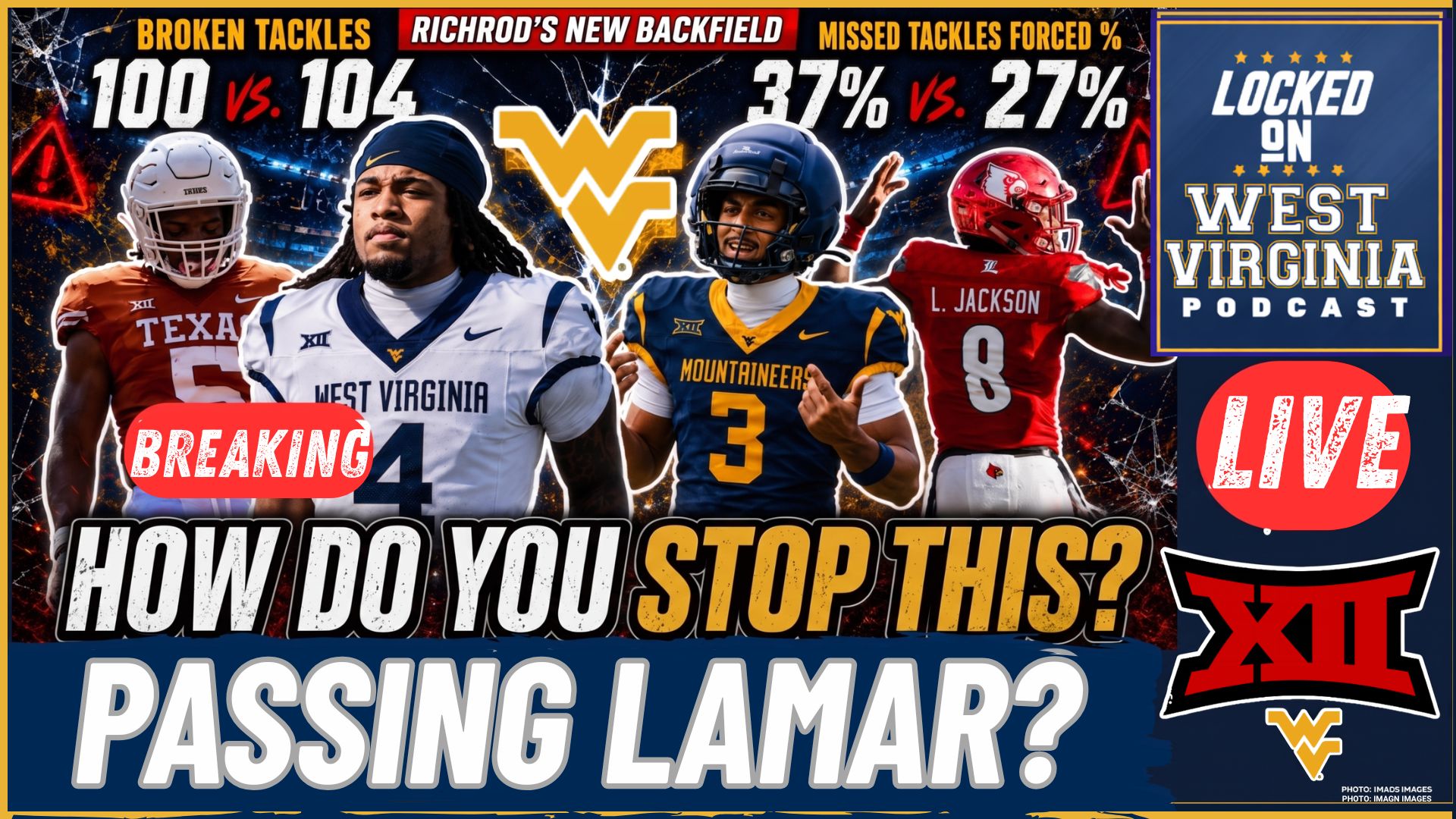 NATIONAL MEDIA: WVU Stars ON PACE to Outdo Bijan and Lamar Jackson Stats!