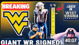 BREAKING! West Virginia signs HUGE WIDE RECEIVER out of Georgia!